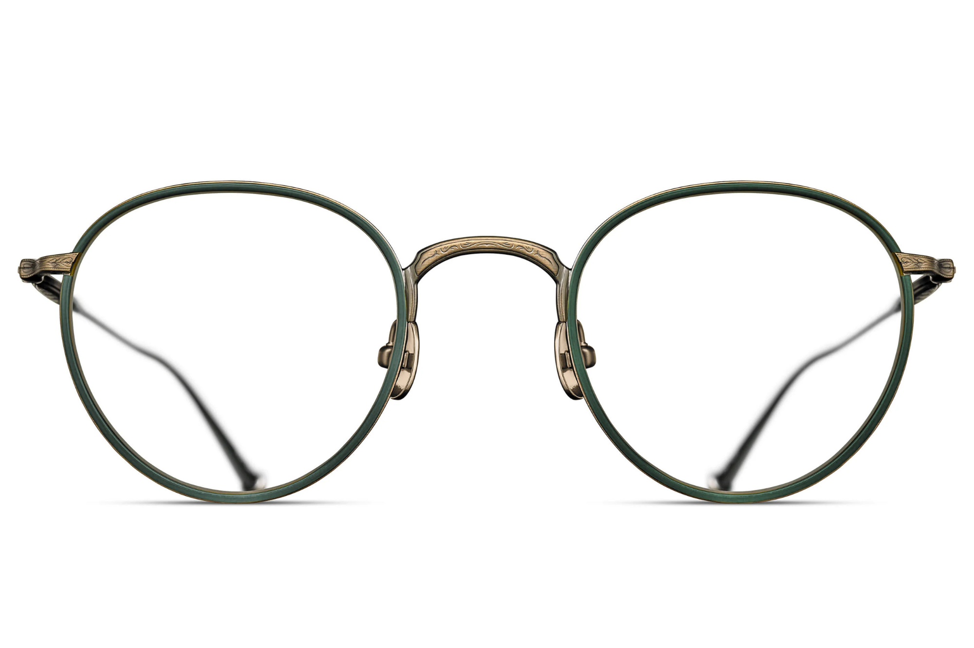 Occhiali da vista MATSUDA M3085-I Antique Gold - Bottle Green