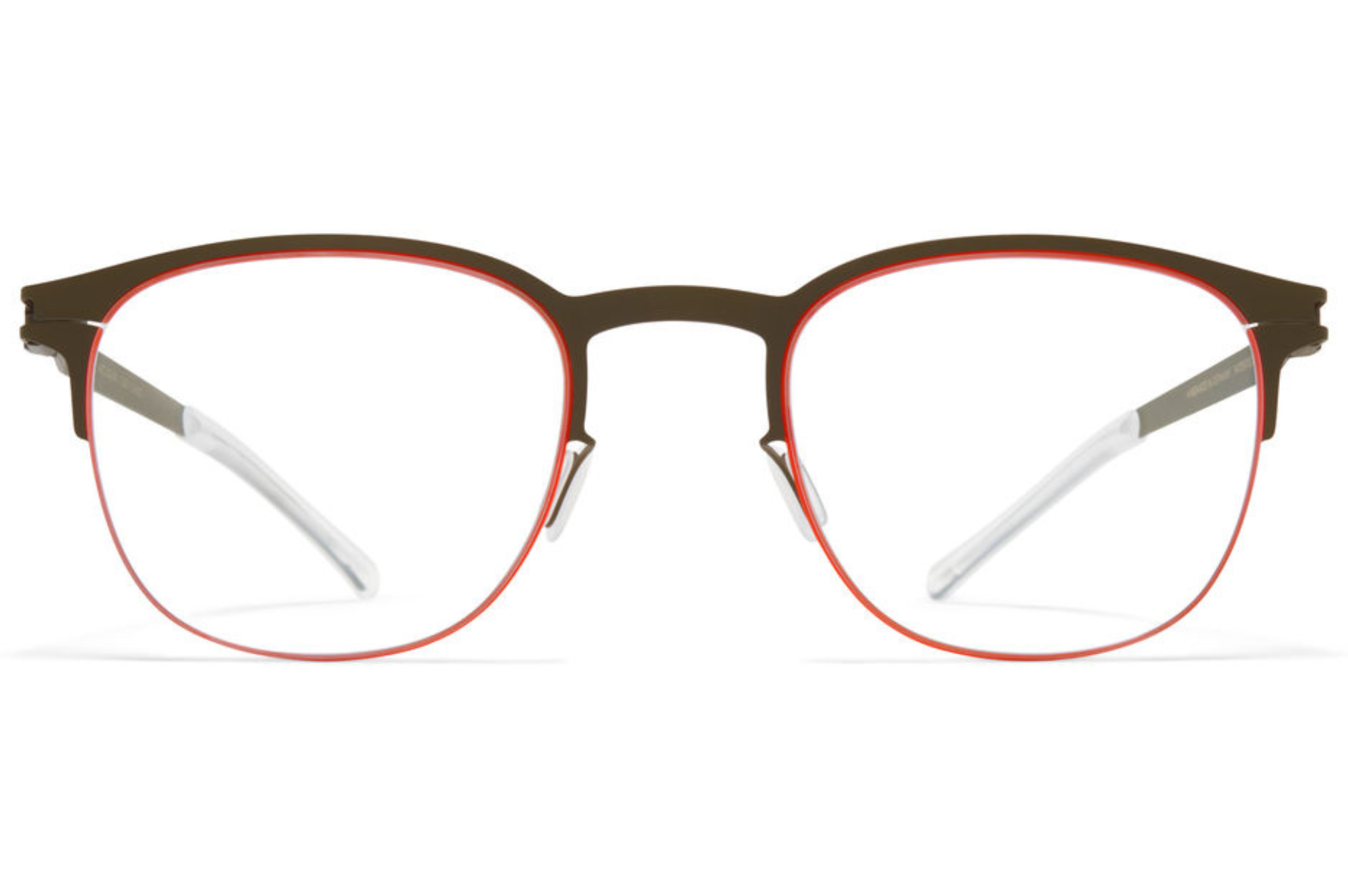 Occhiali da vista MYKITA NEVILLE Camougreen Tangerine