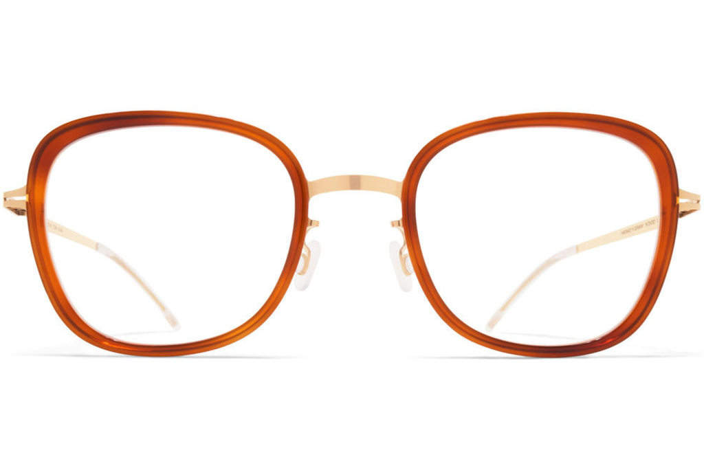 Occhiali da vista MYKITA ALIN A99-Champagnegold Soft Havana