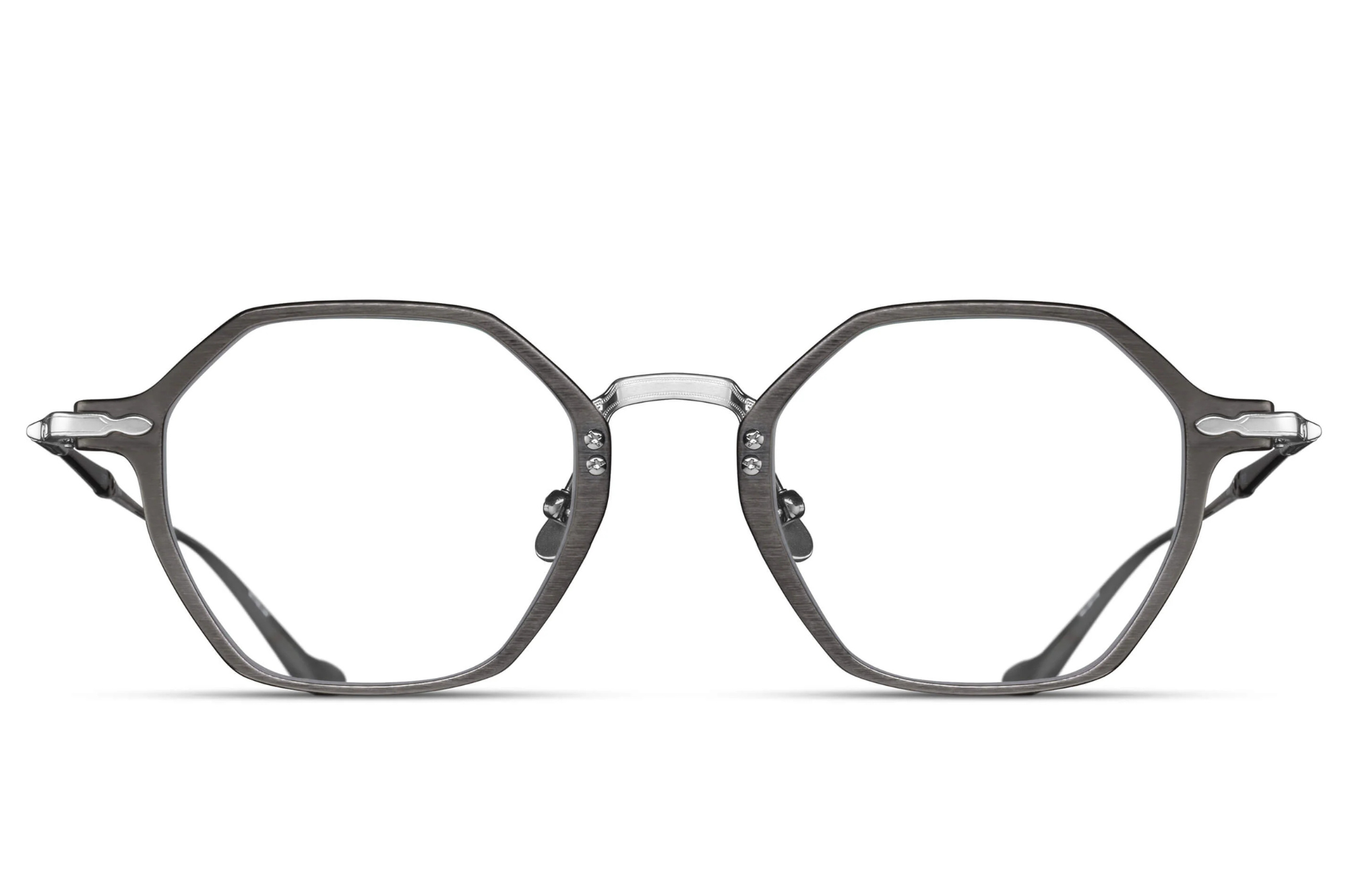 Occhiali da vista MATSUDA M3133 Brushed Silver - Brushed Ruthenium