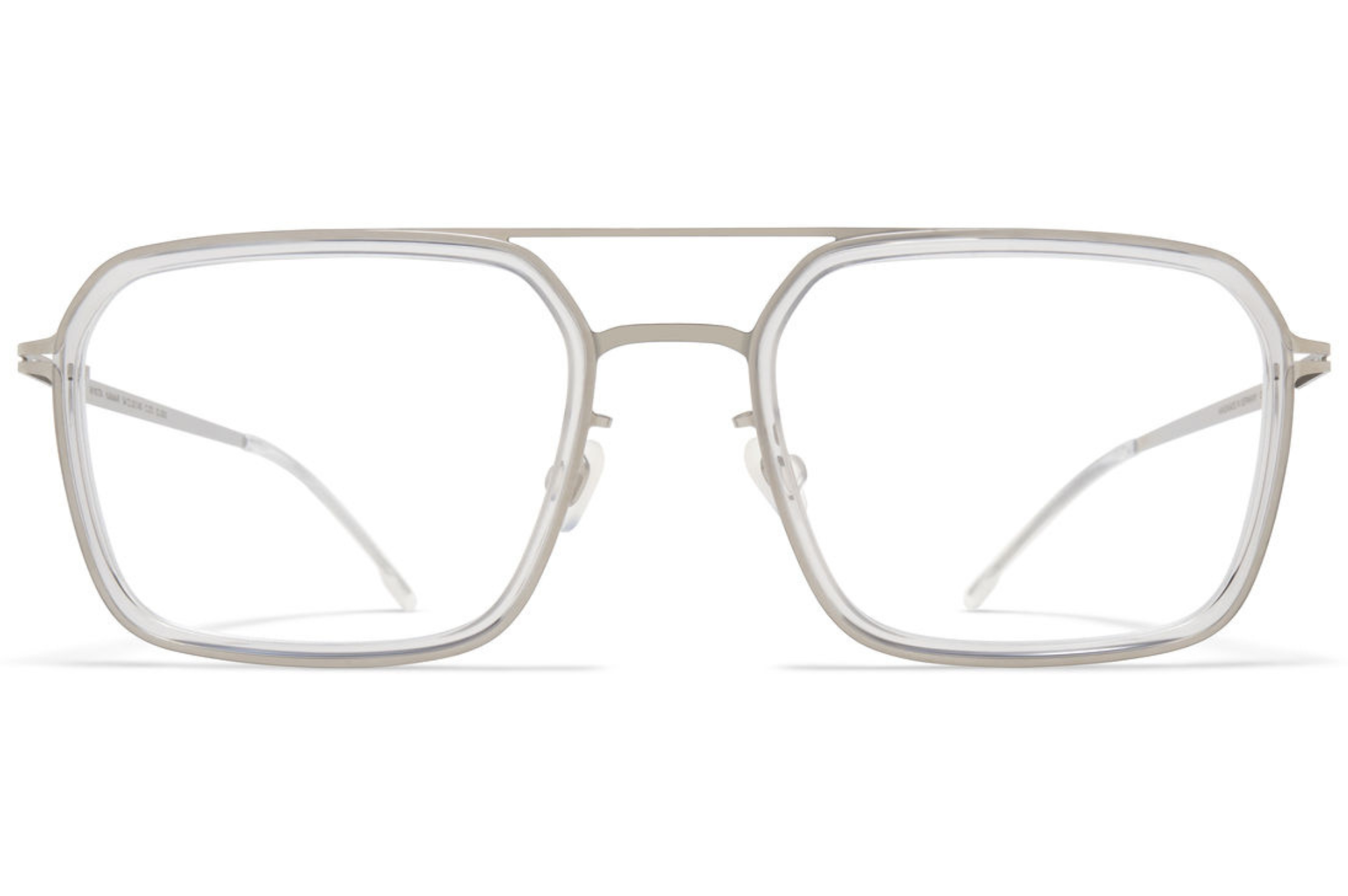 Occhiali da vista MYKITA KAIMAR A107-Shiny Silver Stone Water