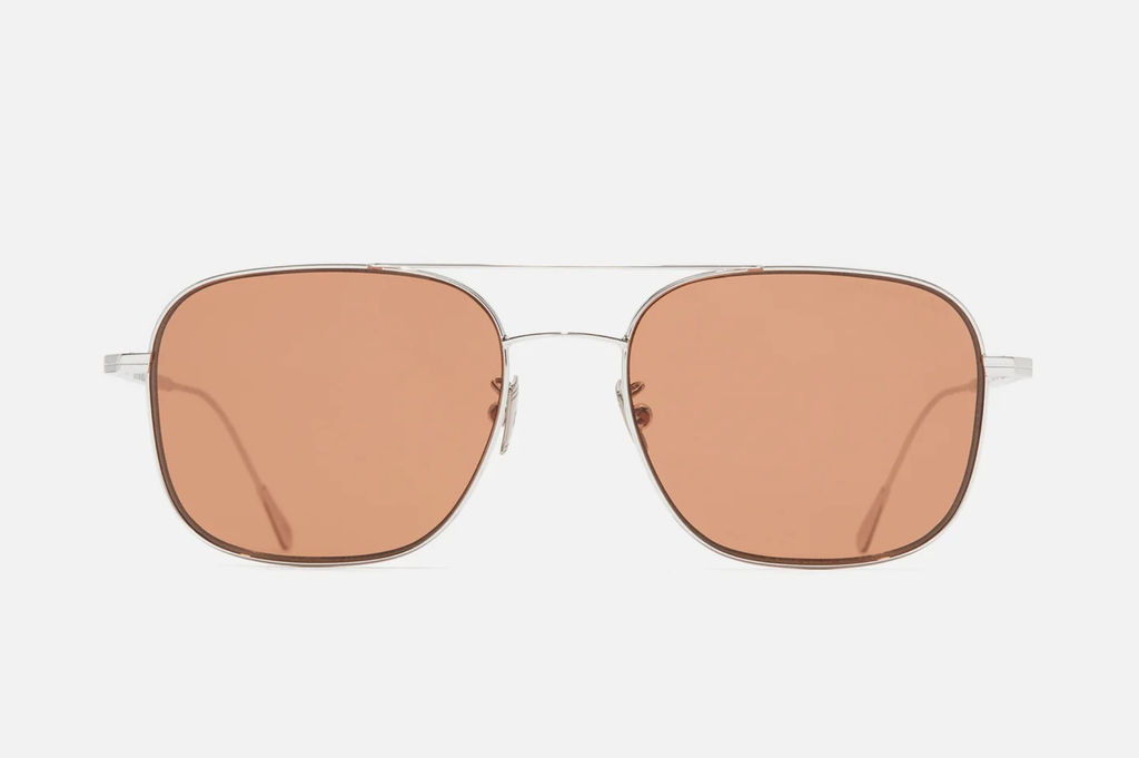 Occhiali da sole Cutler And Gross 0003 18K White Gold Rhodium