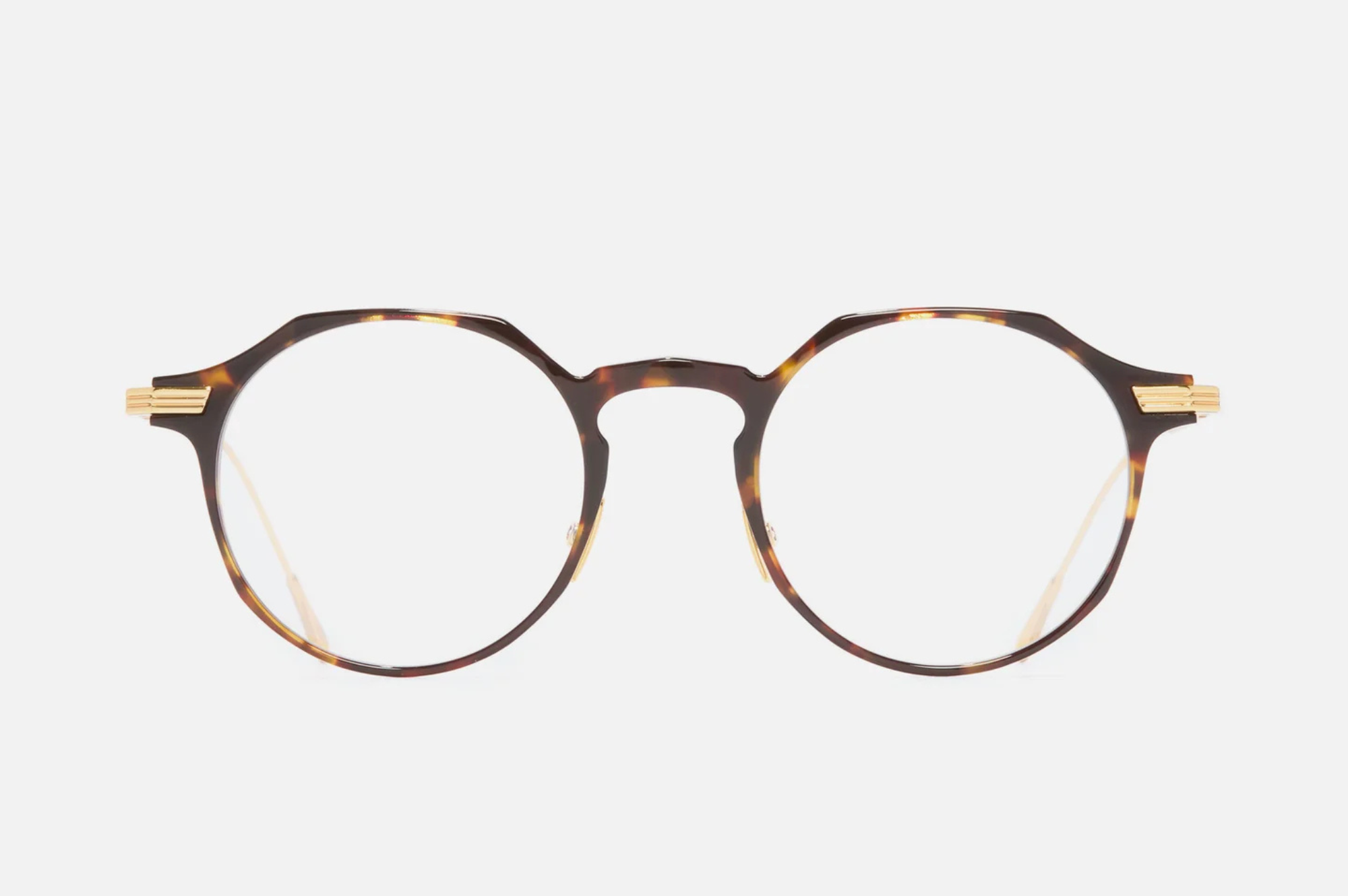 Occhiali da vista Cutler And Gross 0008 Havana on 24K Yellow Gold