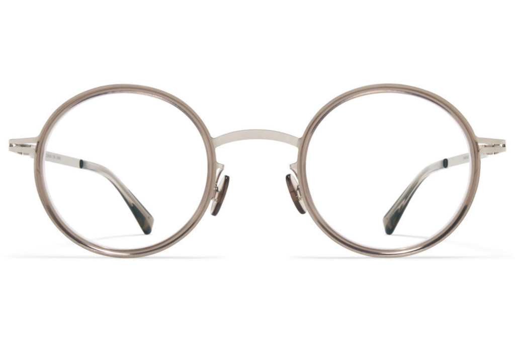 Occhiali da vista MYKITA EETU A74-Shiny Silver Clear Ash