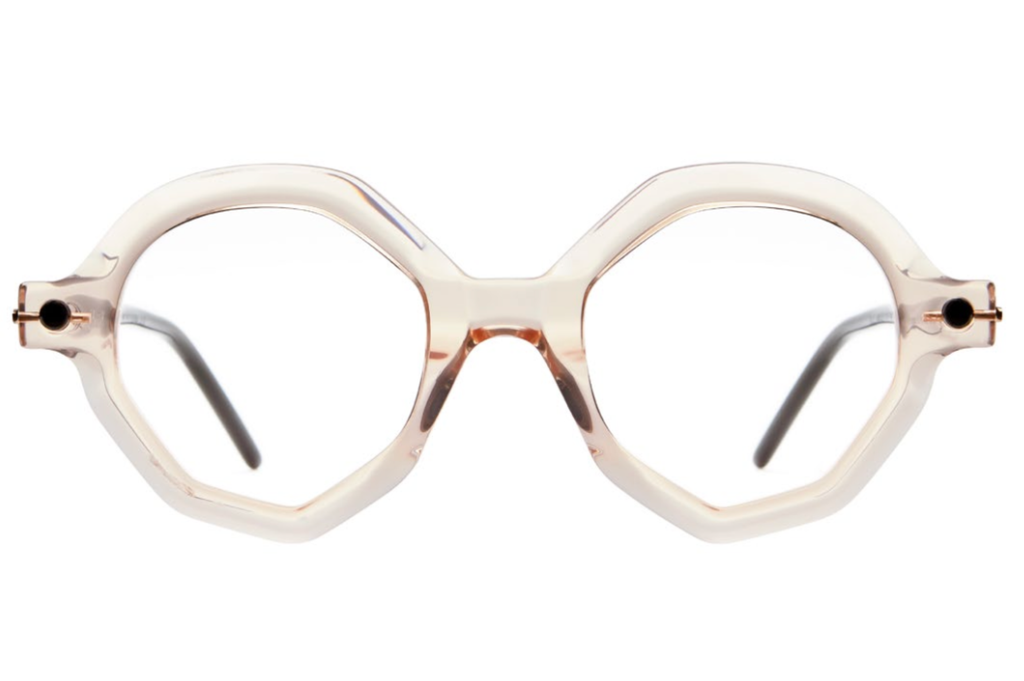 Occhiali da vista KUBORAUM P18 Trasparent peach
