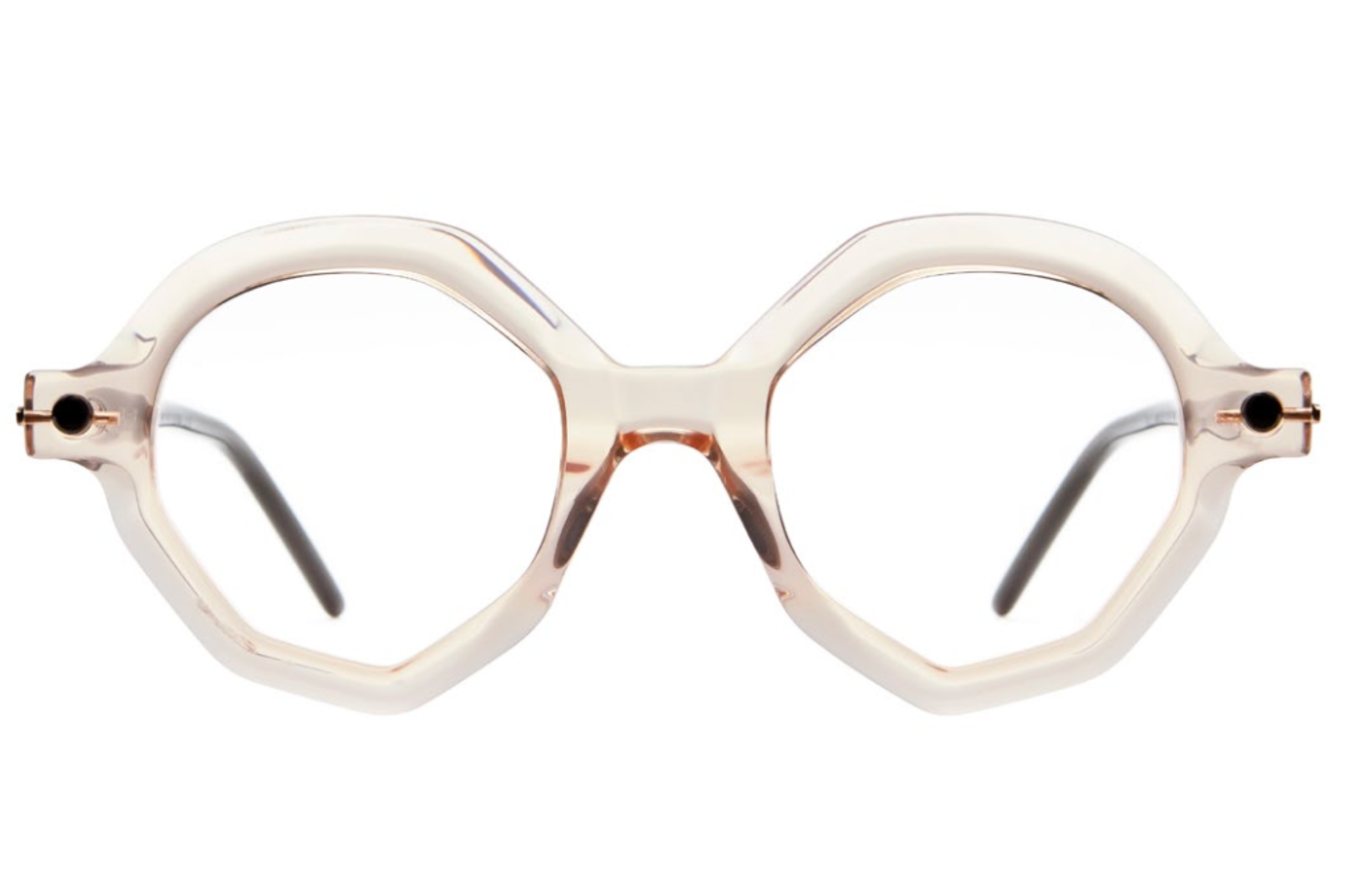 Occhiali da vista KUBORAUM P18 Trasparent peach