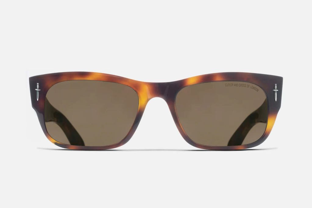 Occhiali da sole Cutler And Gross The Great Frog Dagger Tiger Eye Havana