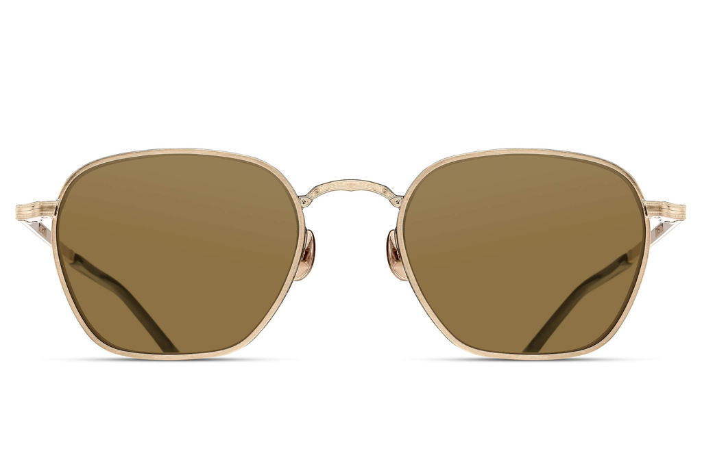 Occhiali da sole MATSUDA M3101 BRUSHED GOLD-GREEN