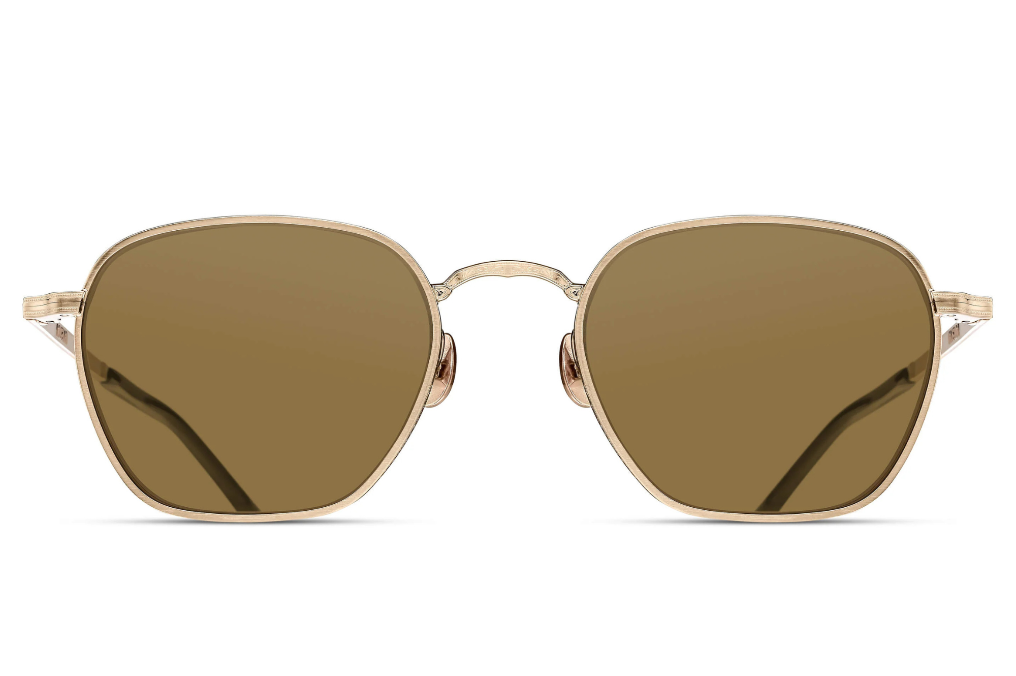 Occhiali da sole MATSUDA M3101 BRUSHED GOLD-GREEN