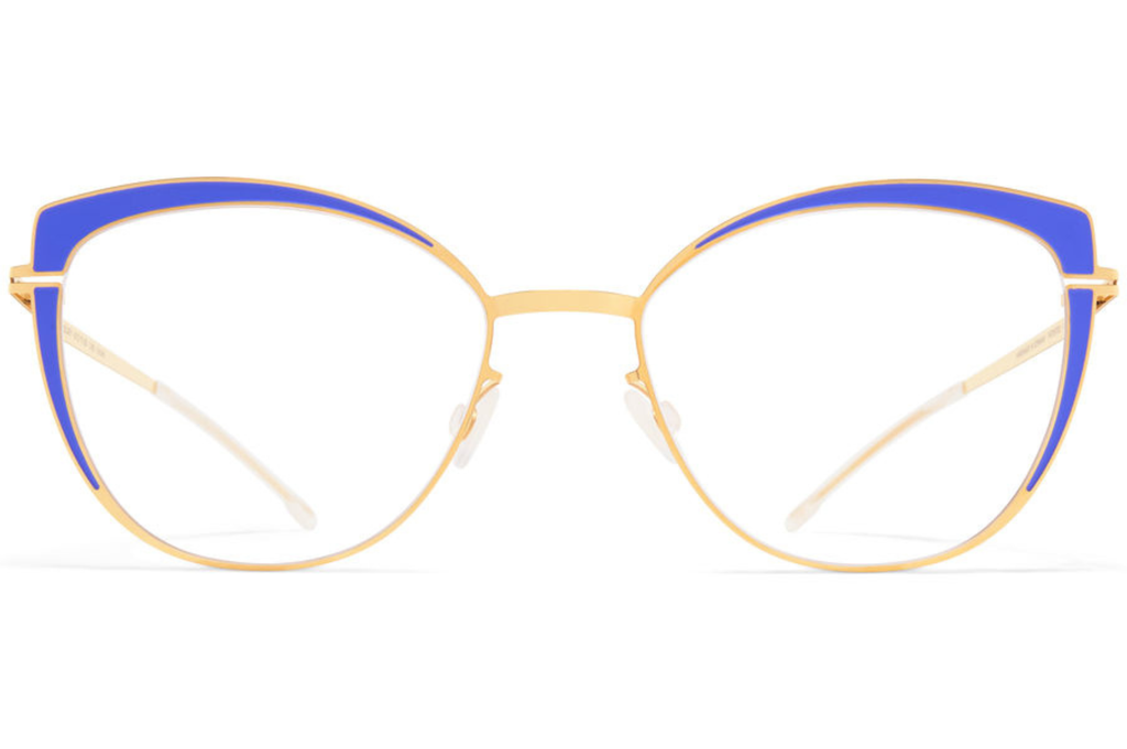 Occhiali da vista MYKITA KELSEY Glossy Gold Mellow Purple