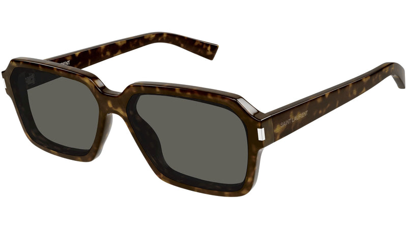 Occhiali da sole SAINT LAURENT SL611 Shiny dark havana