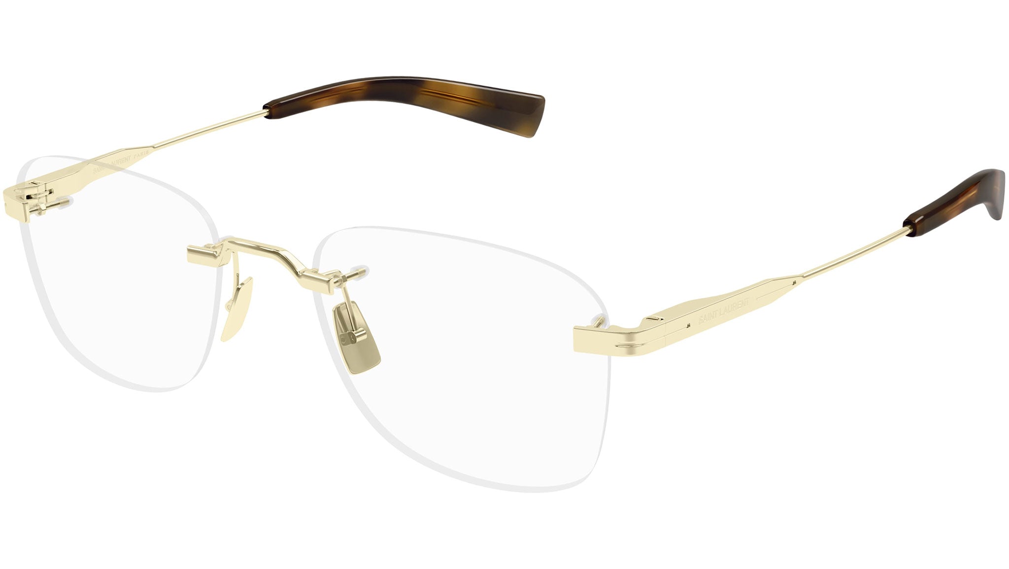 Occhiali da vista SAINT LAURENT SL744 Shiny light gold