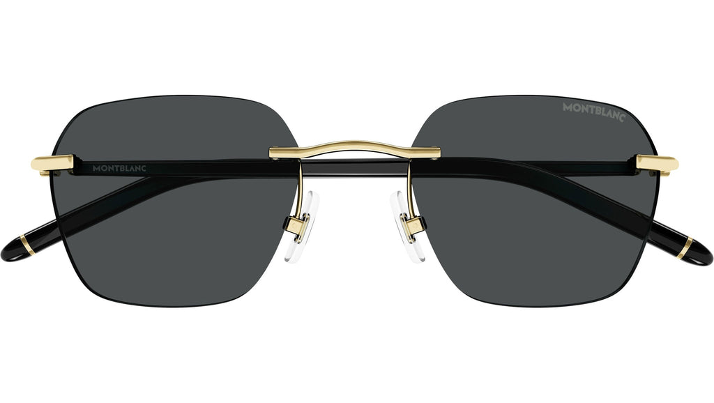Occhiali da sole MONTBLANC MB0270S Shiny light gold