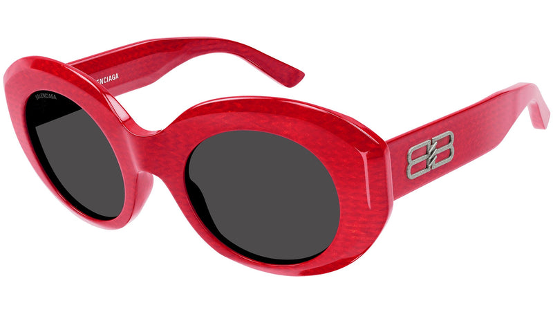 Occhiali da sole BALENCIAGA BB0235S Shiny red carbon fiber