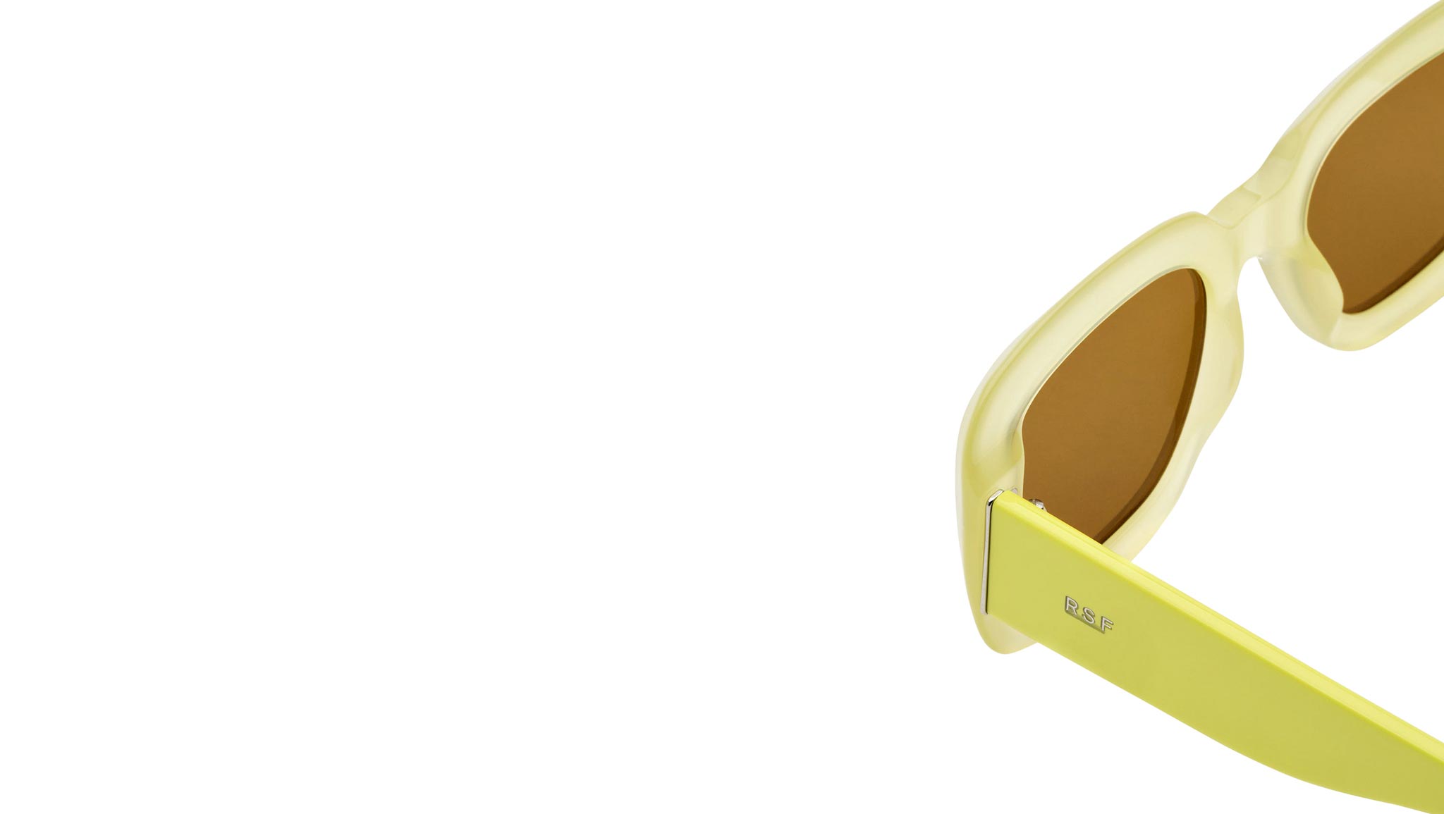 Occhiali RETROSUPERFUTURE Virgo Tone on tone yellow opaline