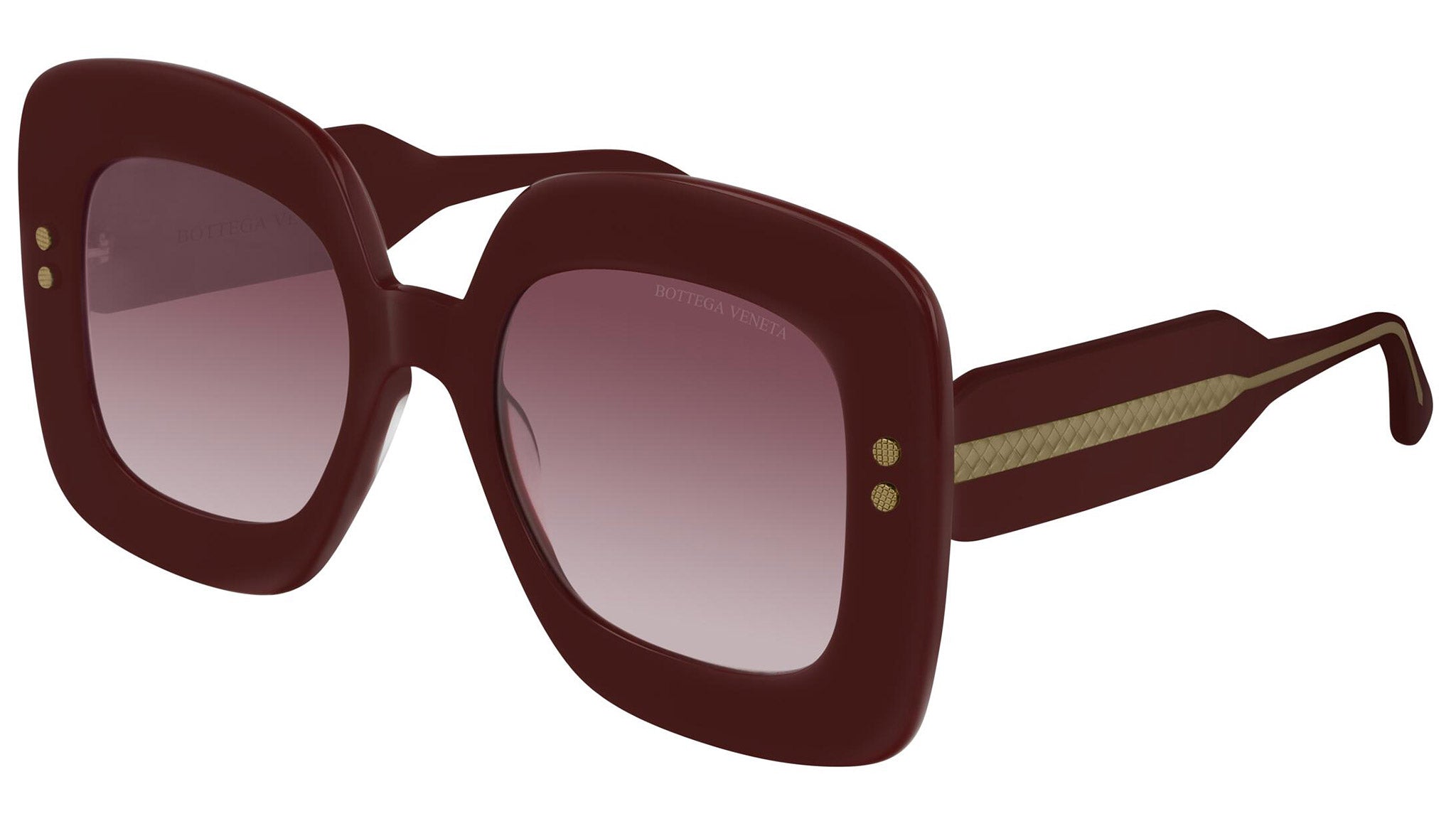 Occhiali BOTTEGA VENETA BV0237S Shiny solid burgundy