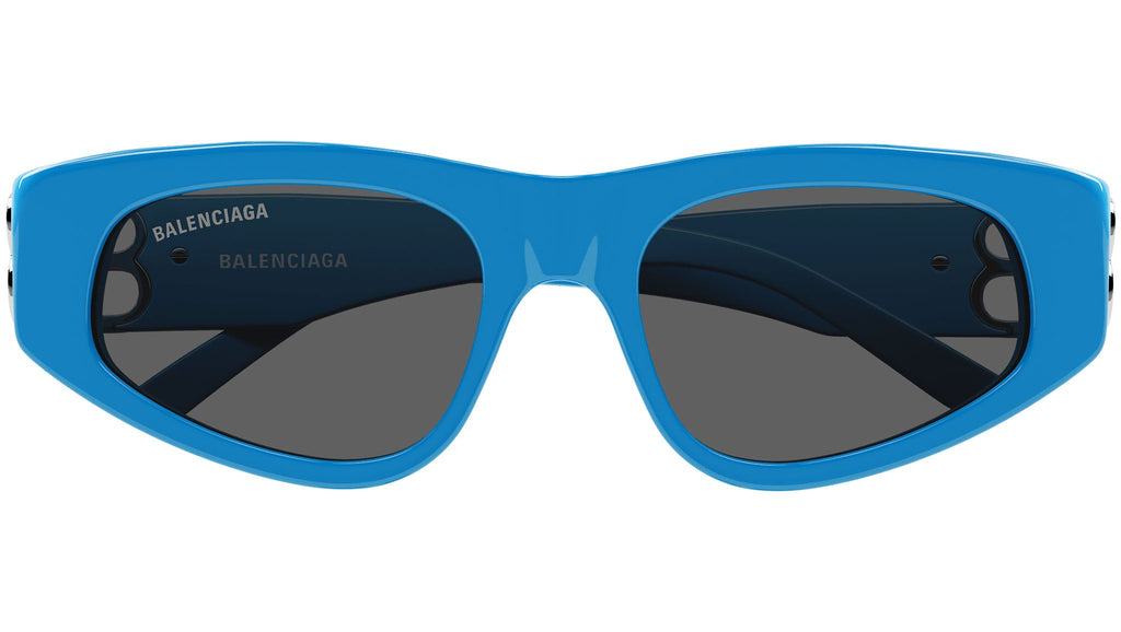 Occhiali da sole BALENCIAGA BB0095S Shiny solid azure