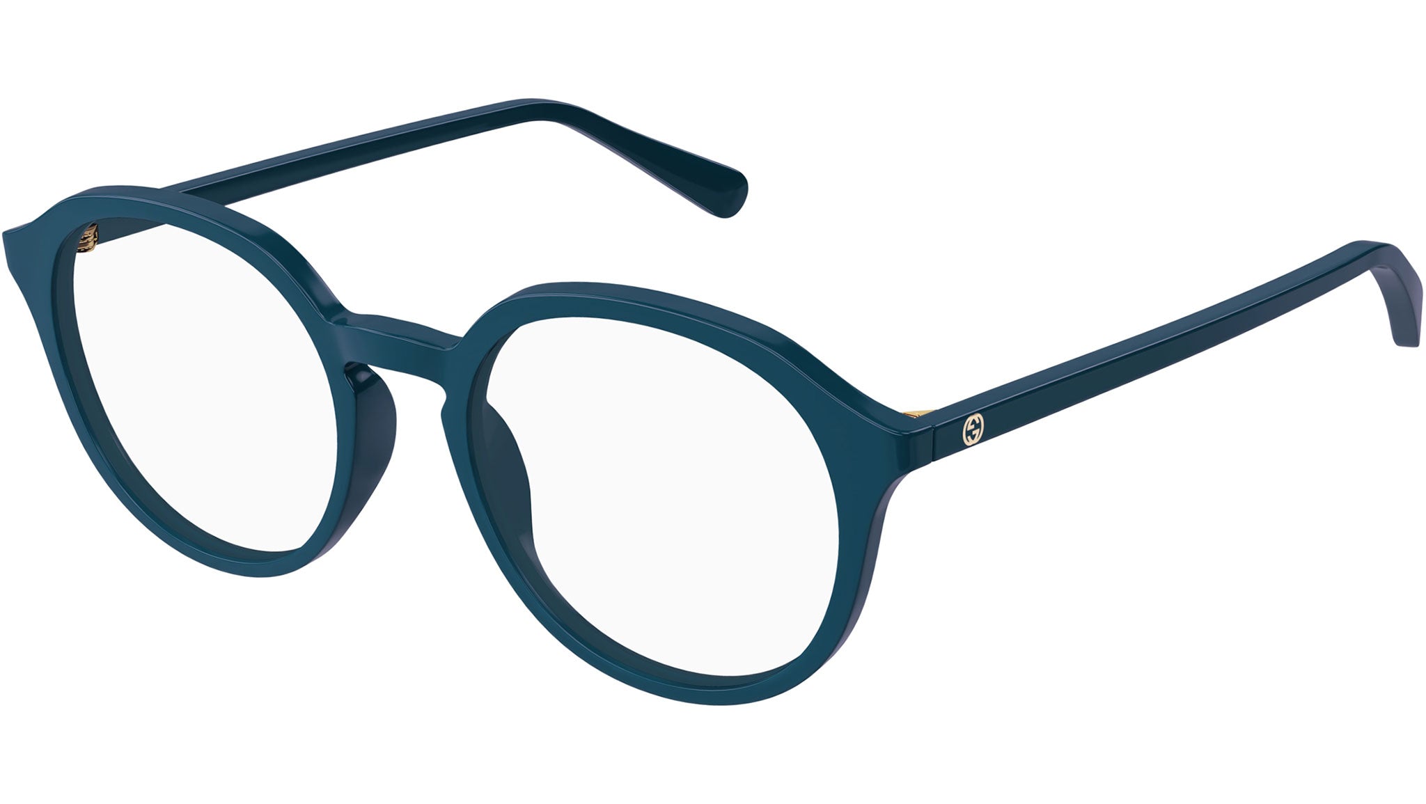 Occhiali da vista GUCCI GG1004O Shiny solid teal