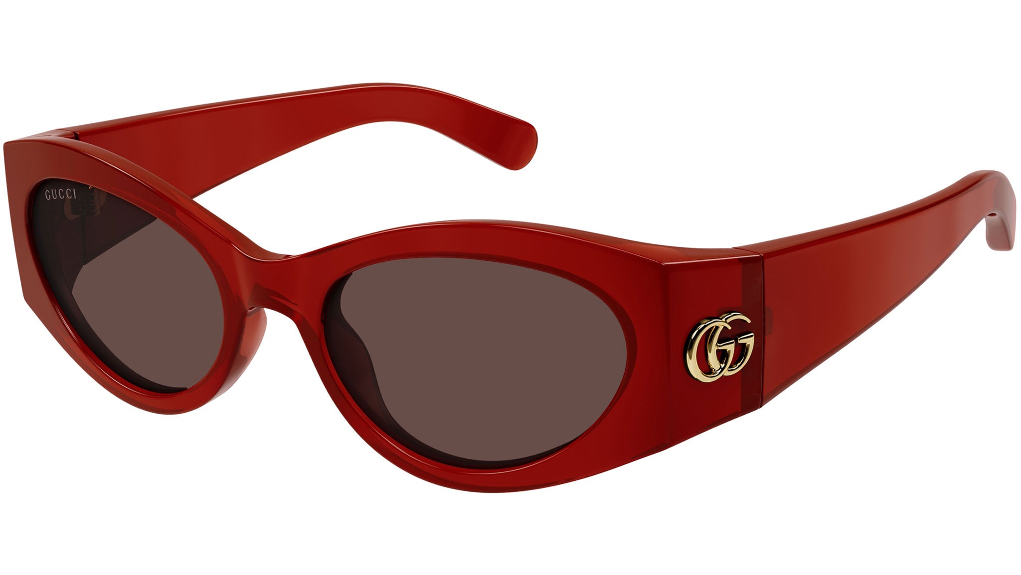 Occhiali da sole GUCCI GG1401S Shiny transparent burgundy