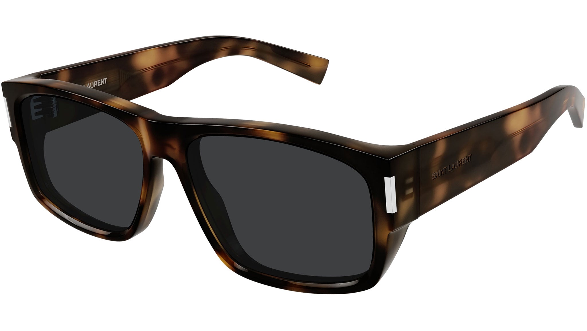Occhiali da sole SAINT LAURENT SL689 Shiny medium havana