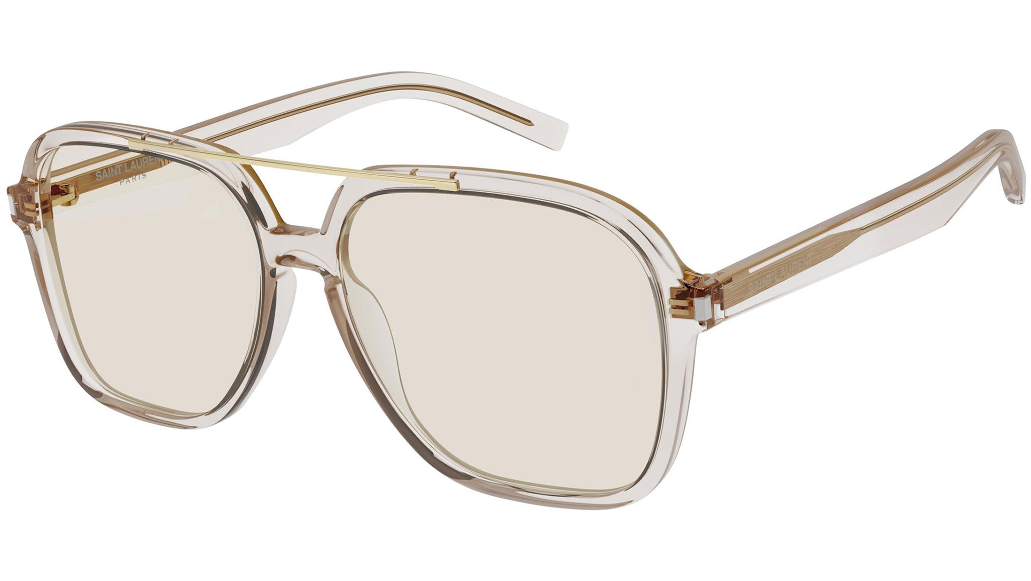 Occhiali da sole SAINT LAURENT SL545 Crema transparent