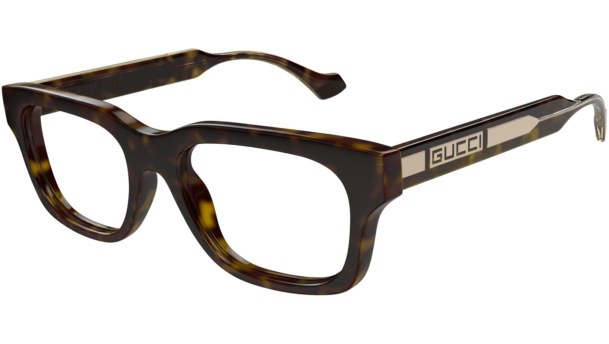 Occhiali da vista GUCCI GG1731O Shiny dark havana
