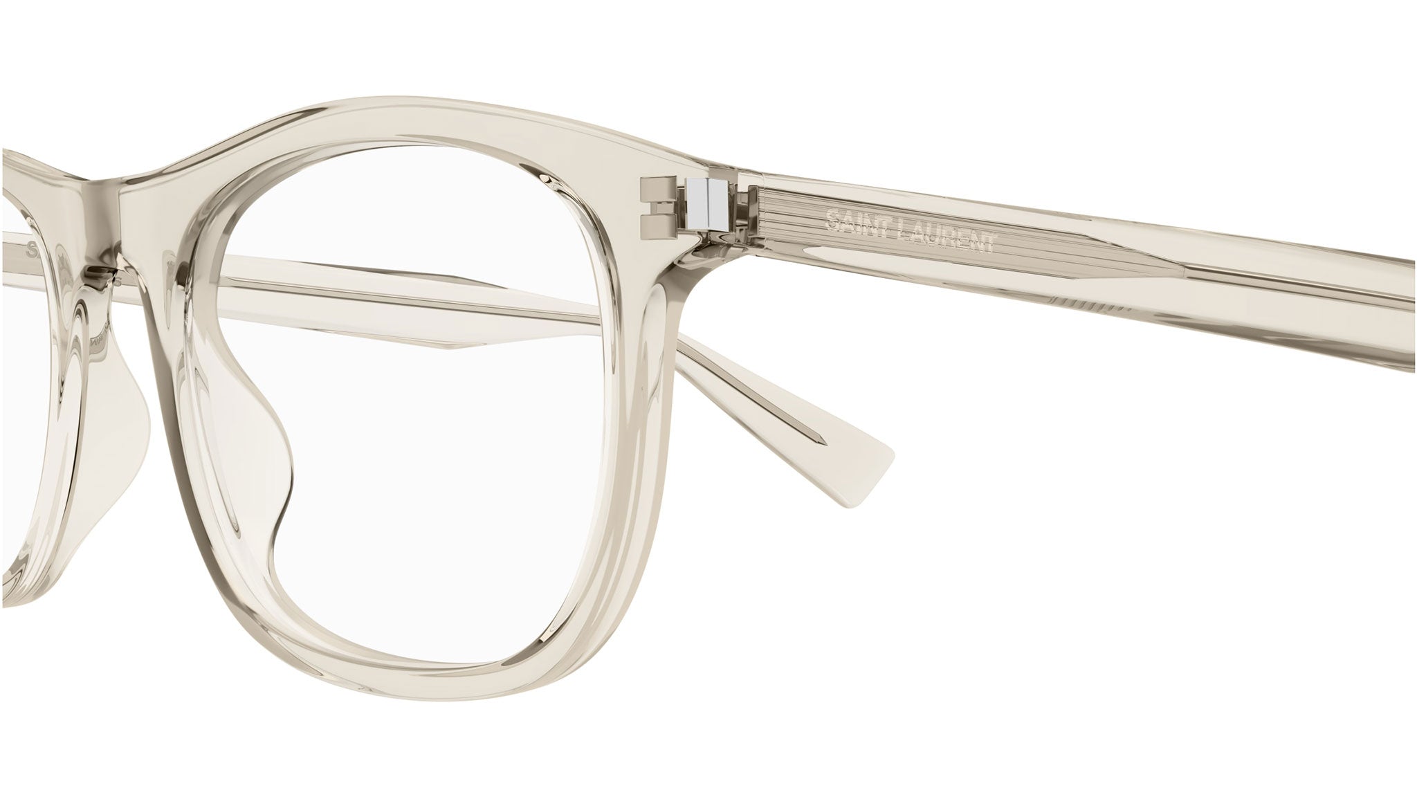 Occhiali da vista SAINT LAURENT SL811 Shiny transparent cream