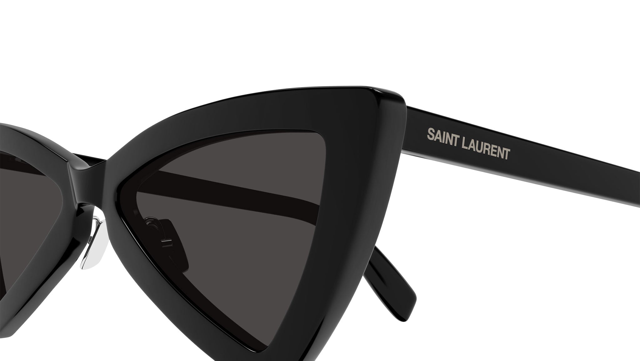 Occhiali da sole SAINT LAURENT SL207 Shiny solid black