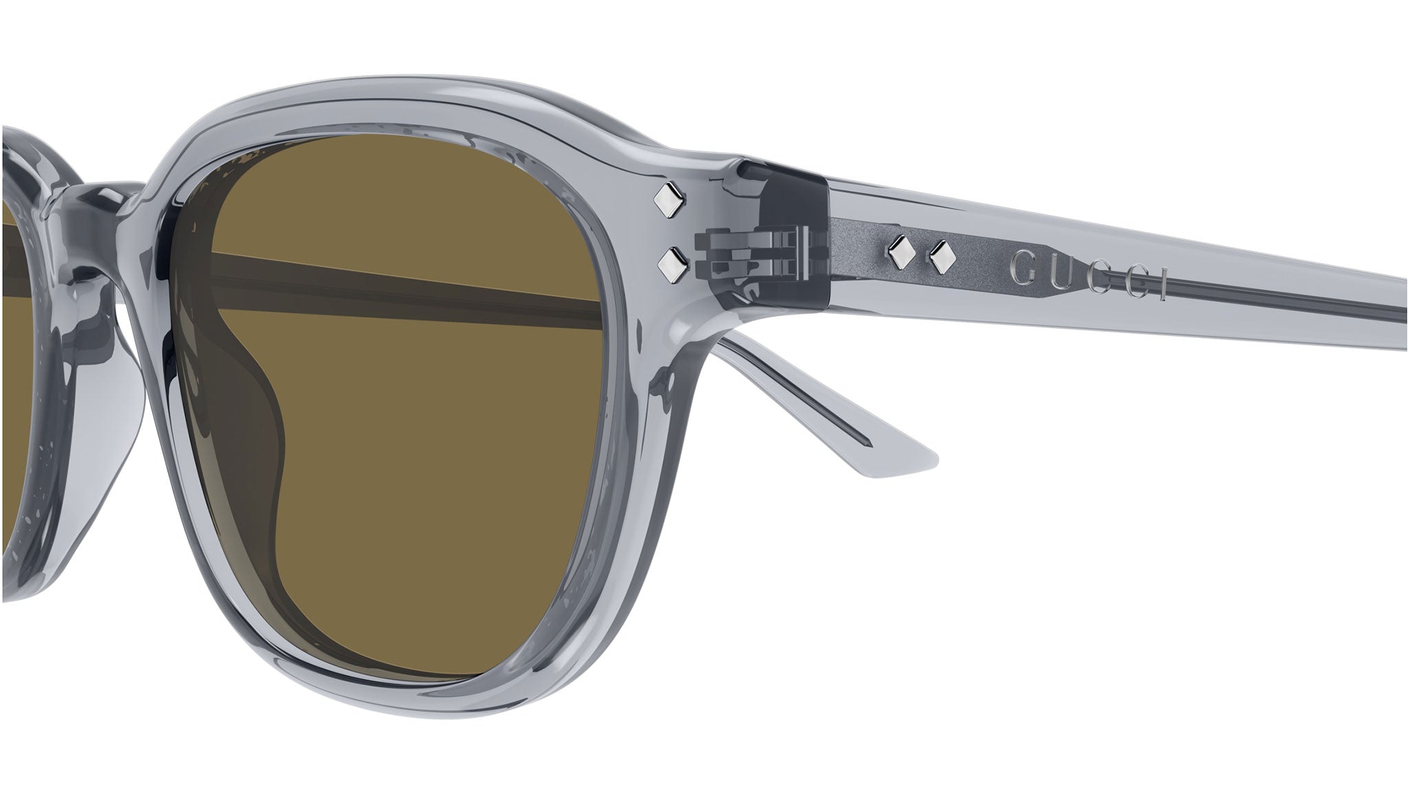 Occhiali da sole GUCCI GG1892S Shiny transparent grey