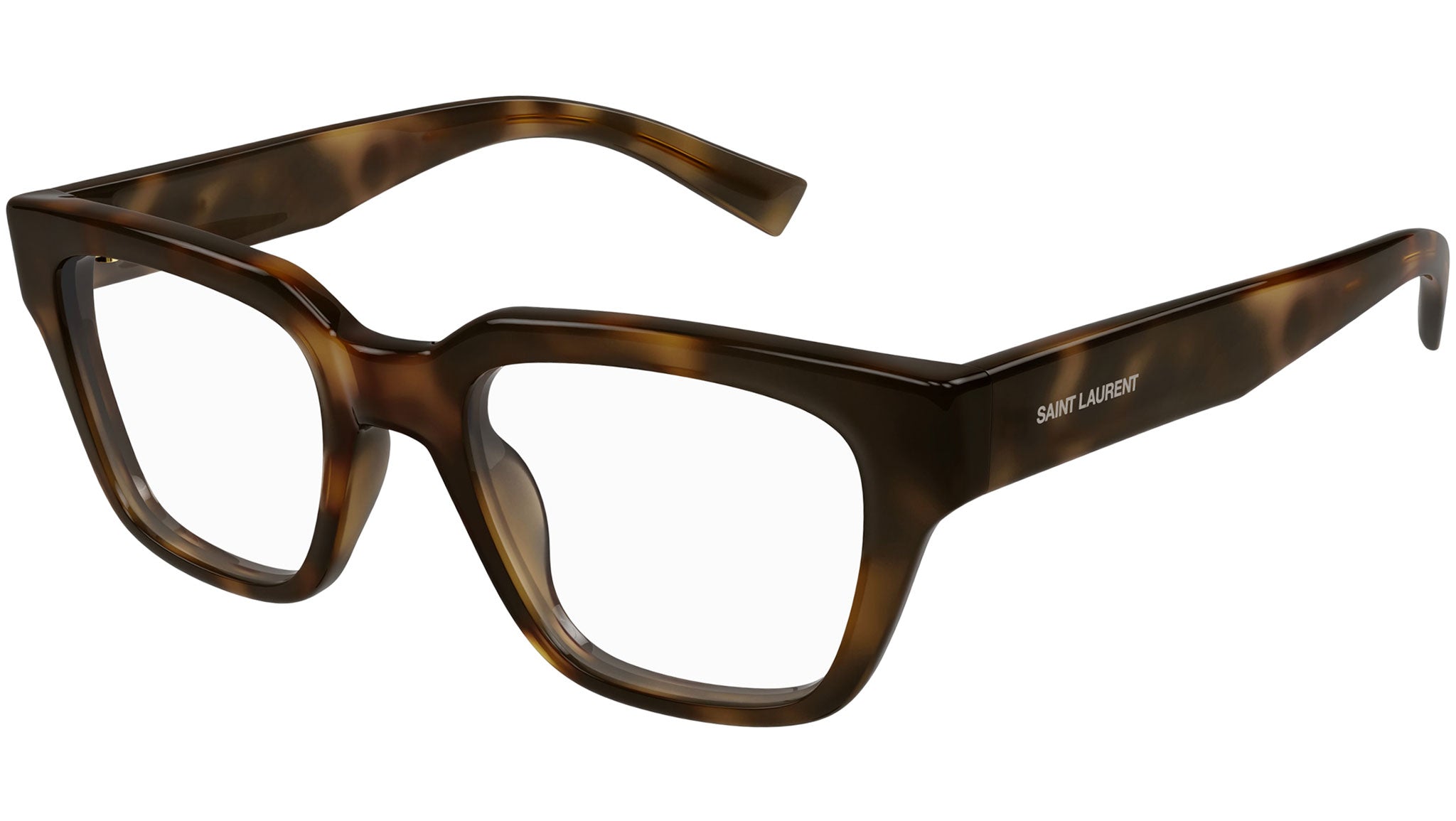 Occhiali da vista SAINT LAURENT SL804 Shiny medium havana