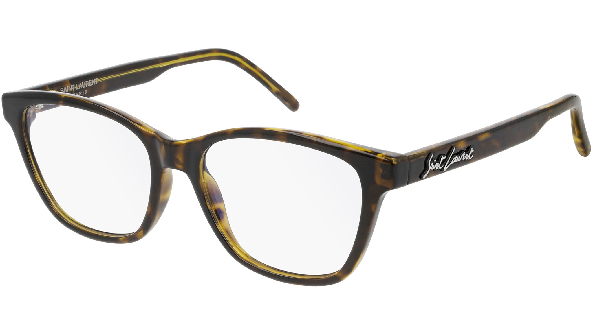 Occhiali da vista SAINT LAURENT SL338 Shiny dark havana