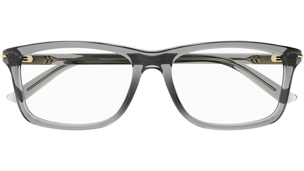 Occhiali da vista GUCCI GG1447O Shiny transparent grey