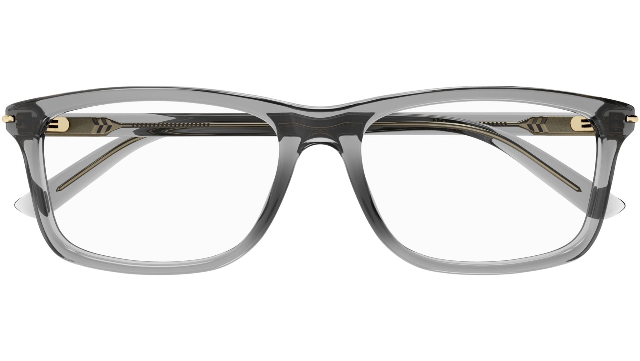 Occhiali da vista GUCCI GG1447O Shiny transparent grey