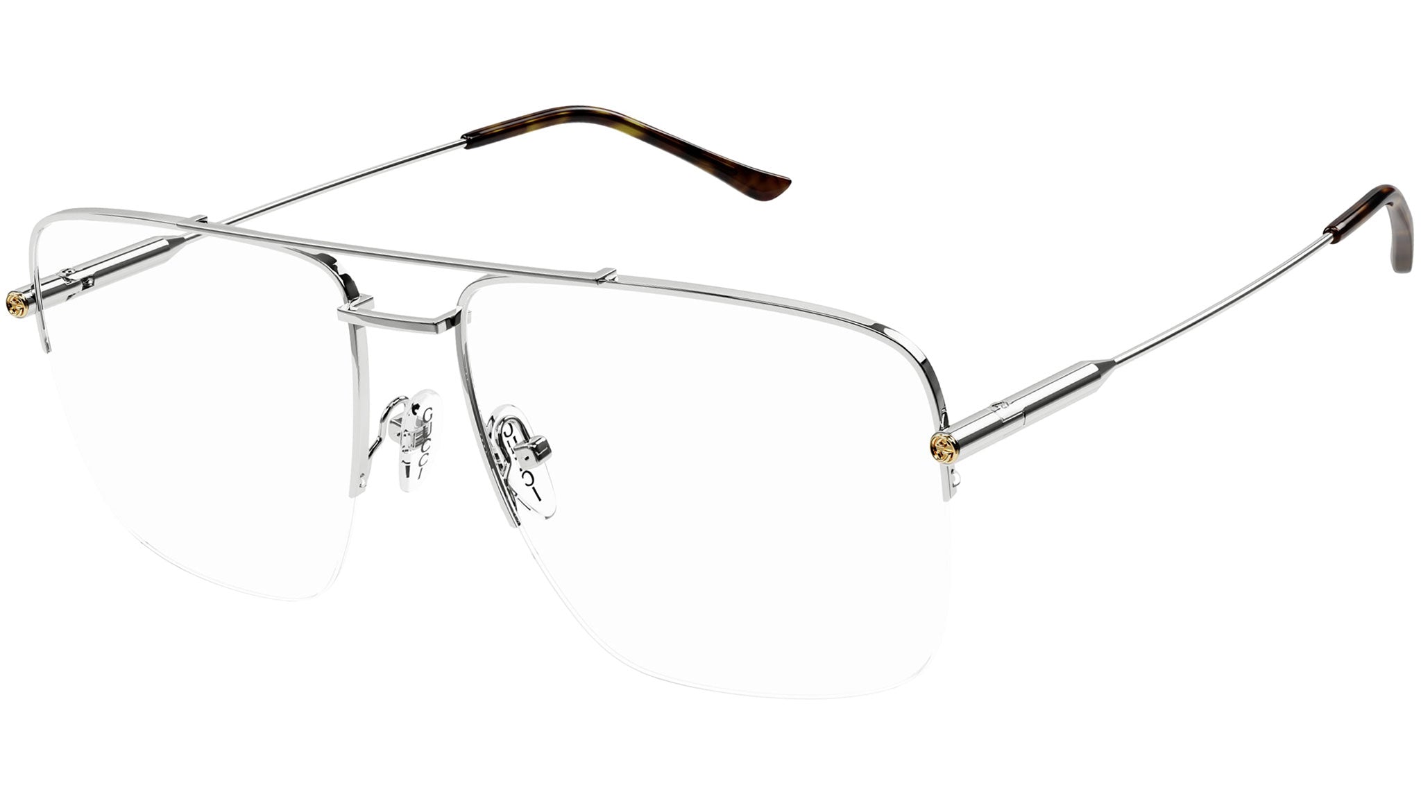 Occhiali da vista GUCCI GG1415O Shiny silver