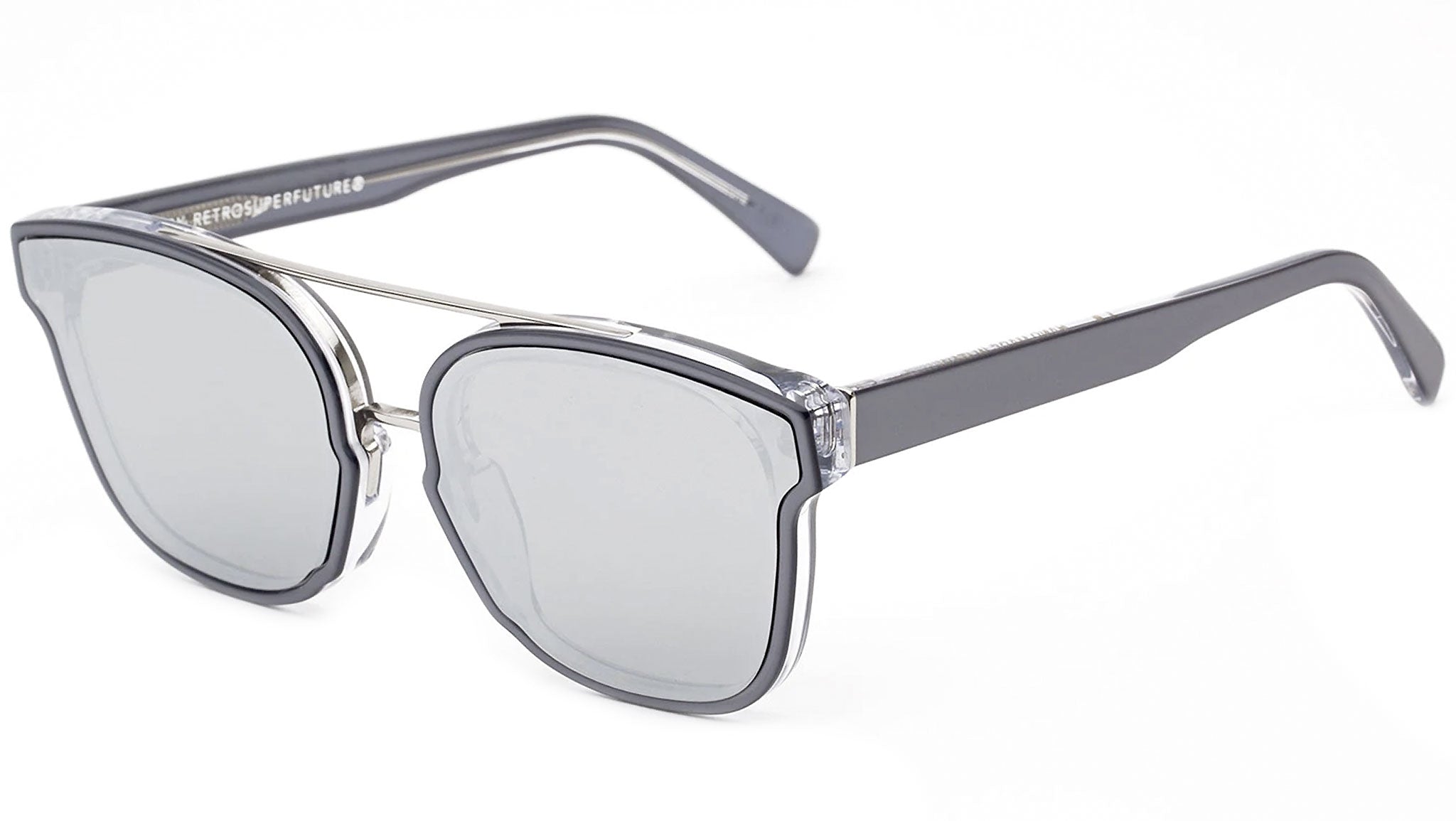 Occhiali RETROSUPERFUTURE Akin Silver grey