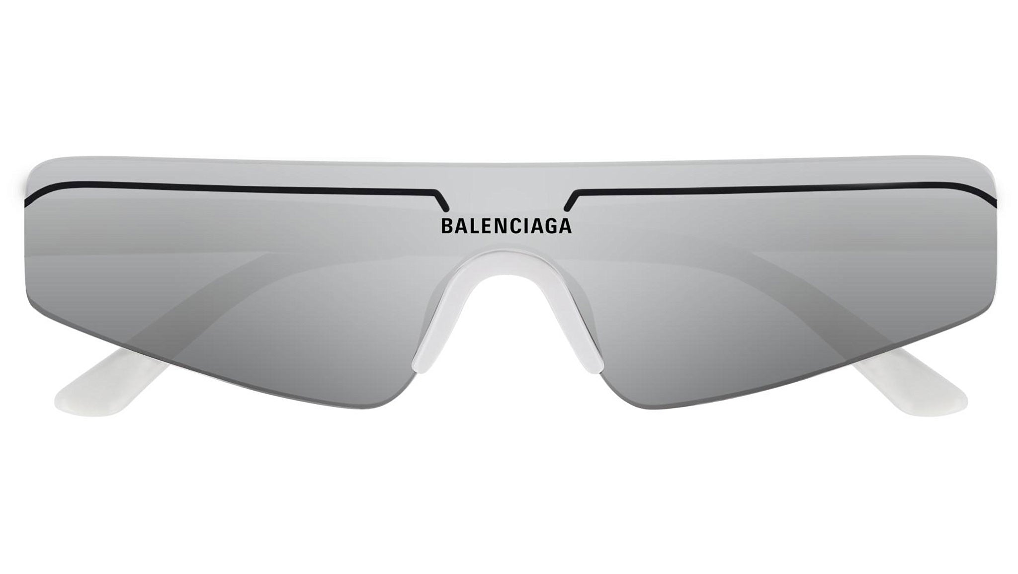 Occhiali da sole BALENCIAGA BB0003S Shiny solid white