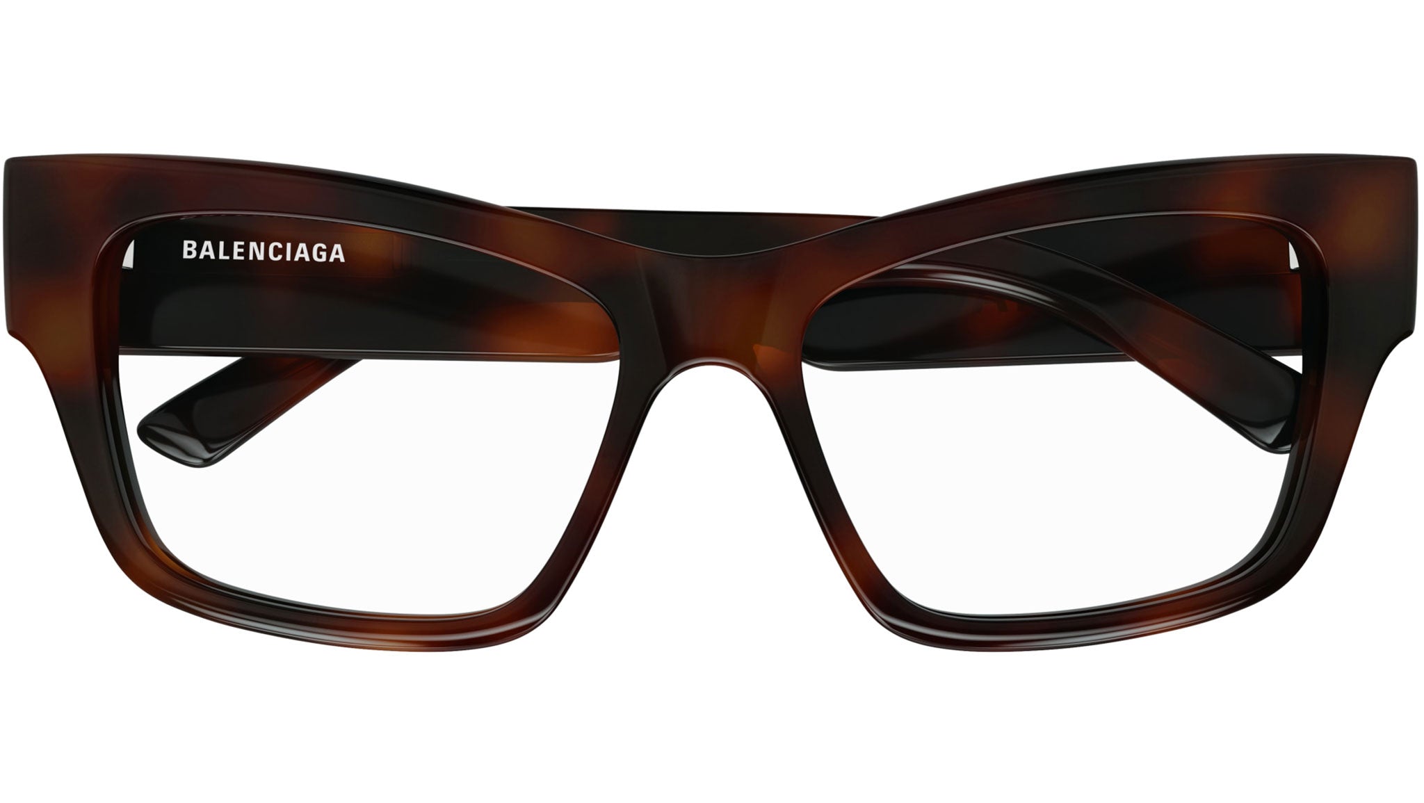 Occhiali da vista BALENCIAGA BB0378O Shiny dark havana