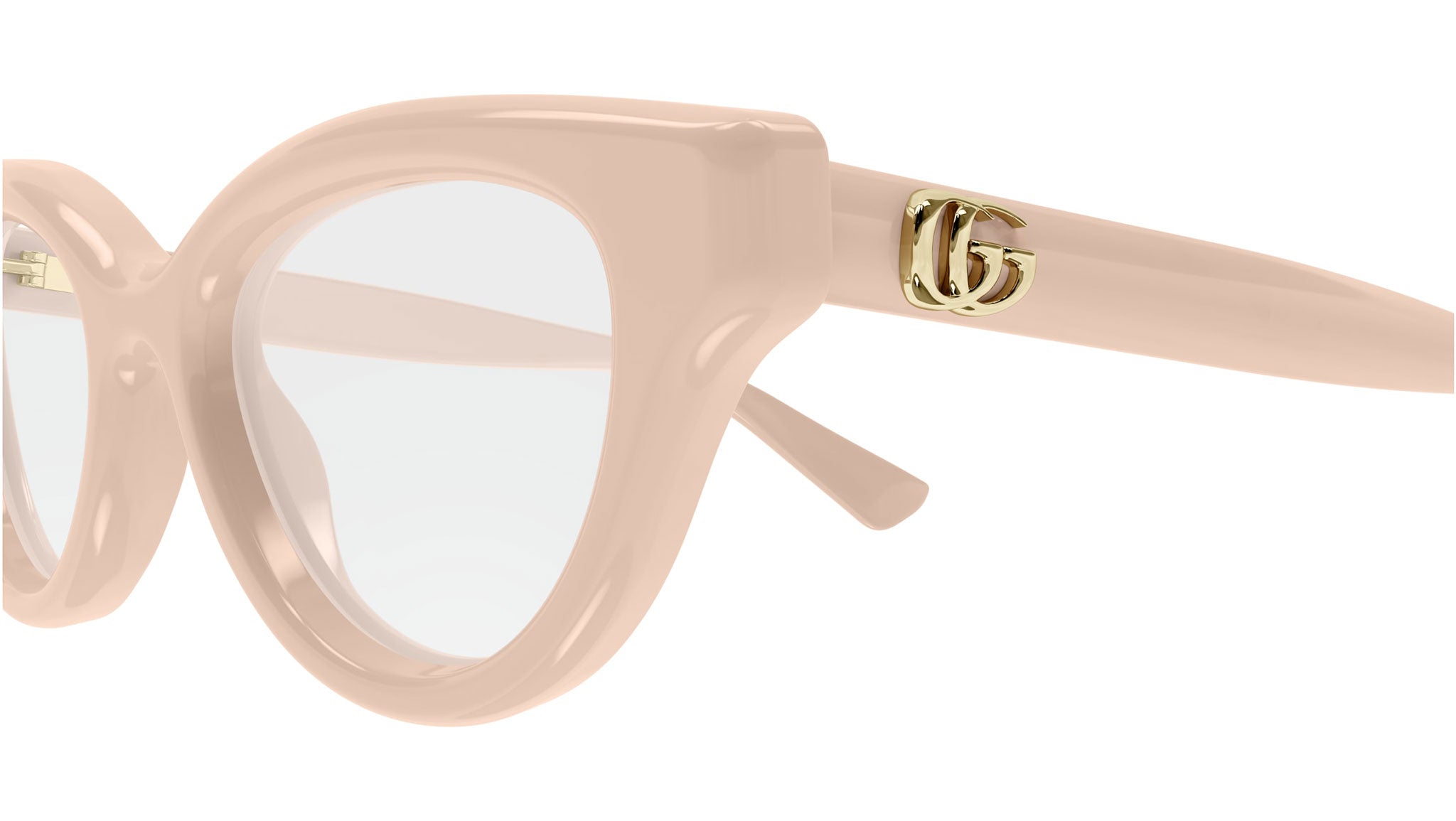 Occhiali da vista GUCCI GG1832O Shiny solid vintage pink