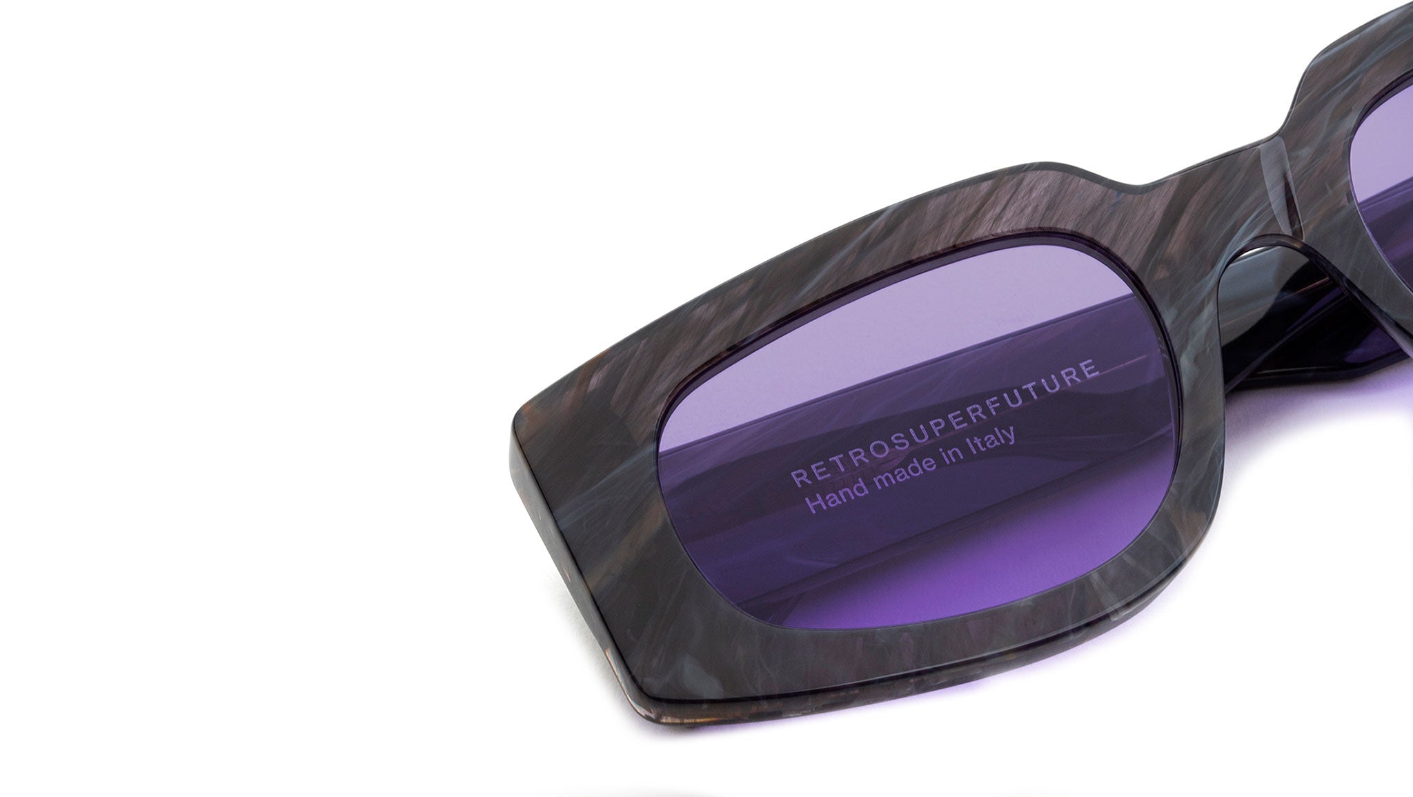 Occhiali RETROSUPERFUTURE Tetra Black marble