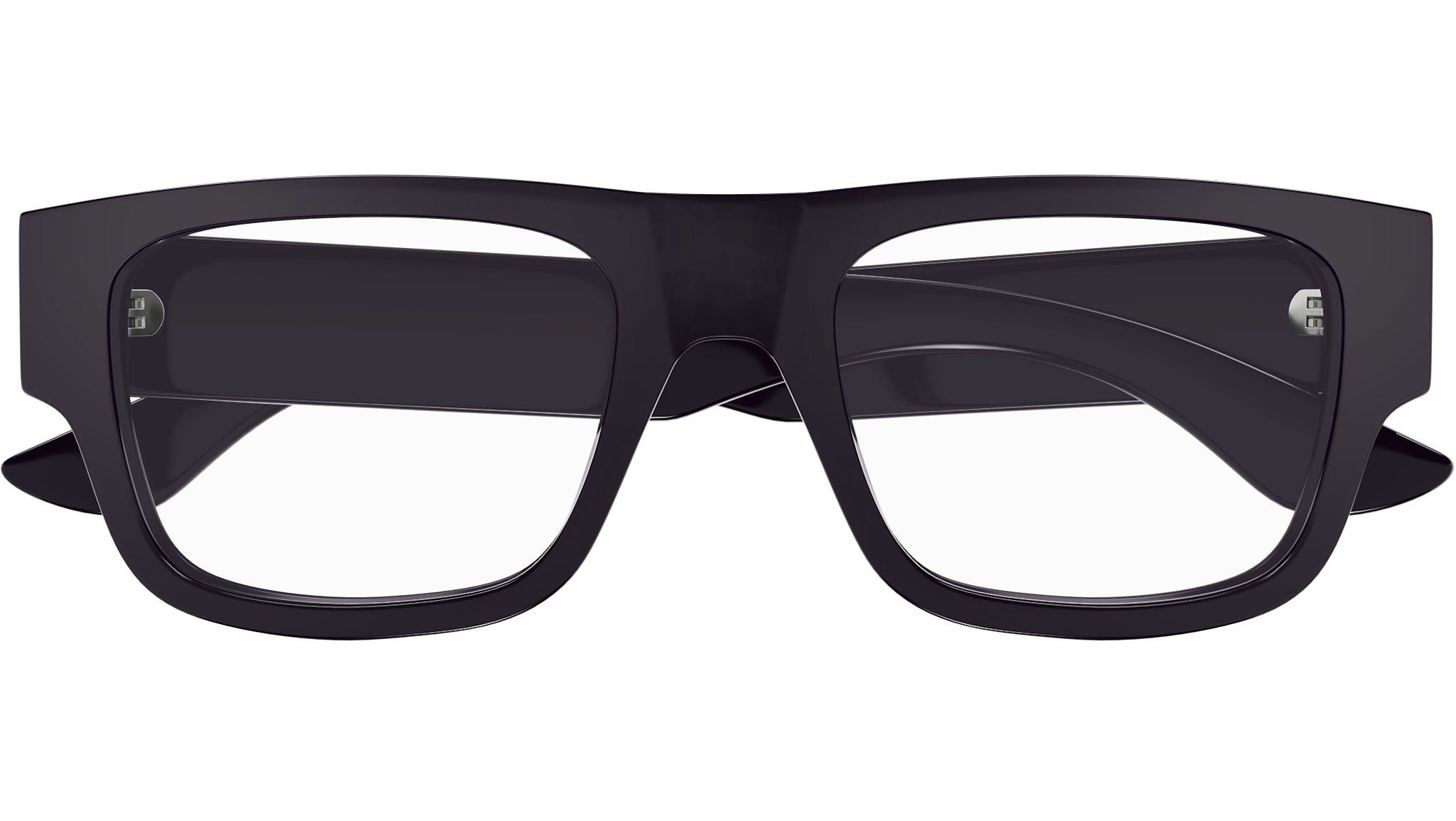 Occhiali da vista ALEXANDER MCQUEEN AM0511O Shiny solid very dark purple