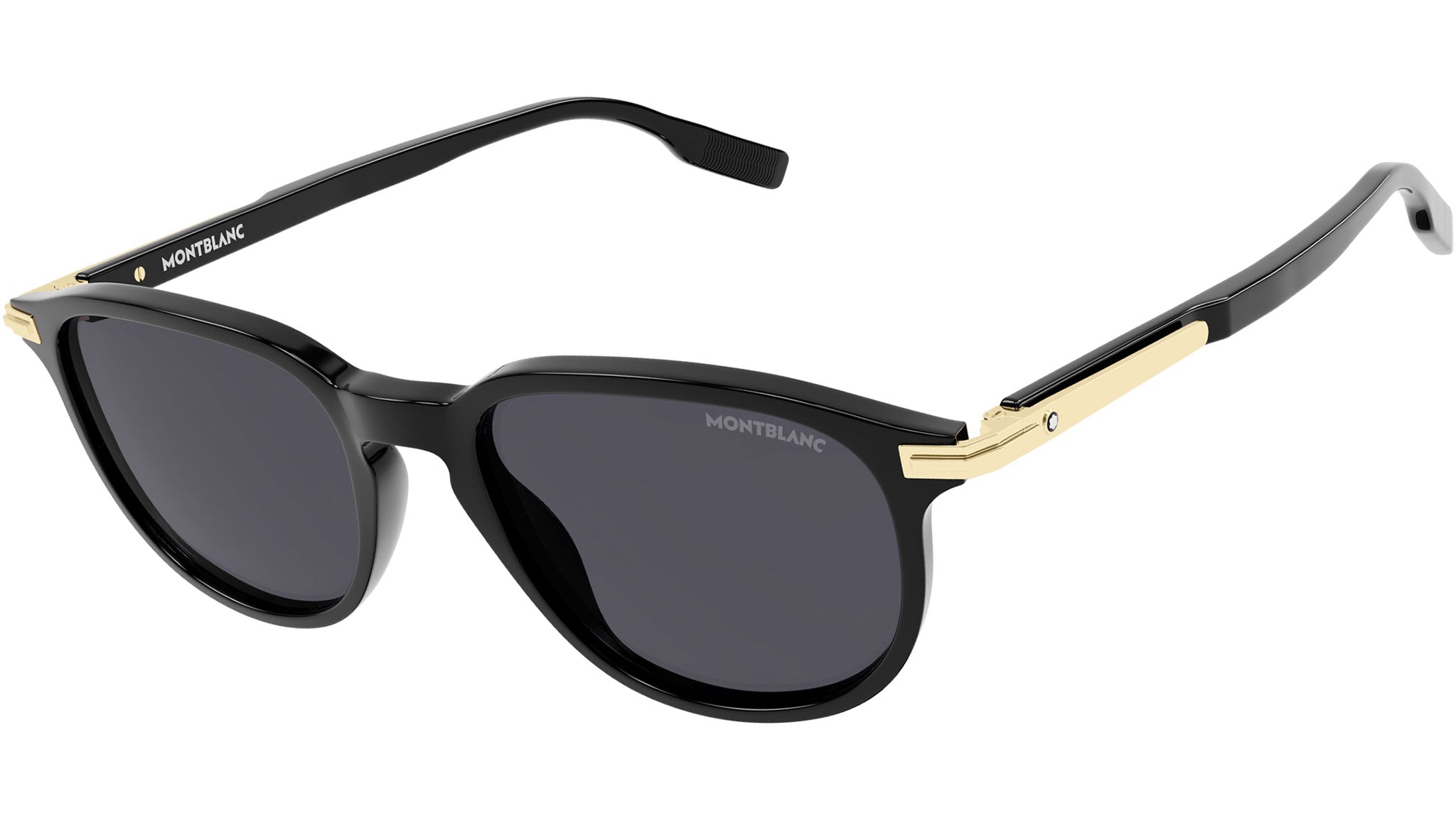 Occhiali da sole MONTBLANC MB0276S Shiny solid black