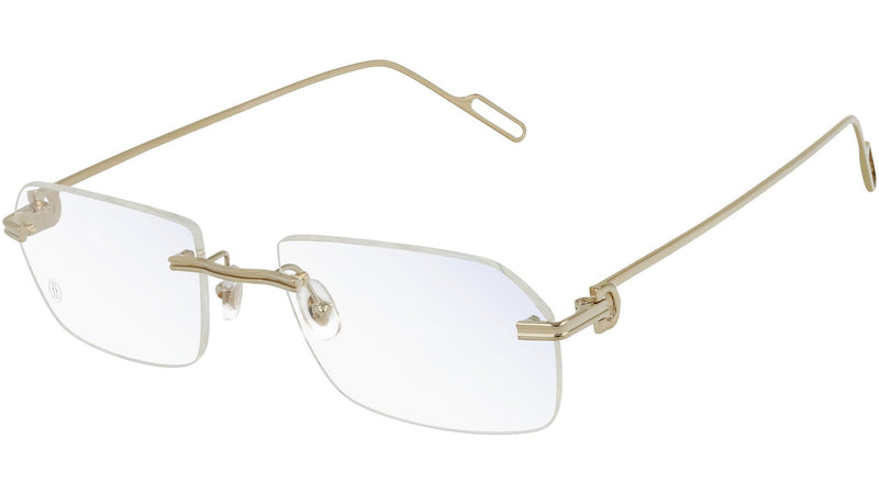 Occhiali da vista CARTIER CT0162O Smooth golden