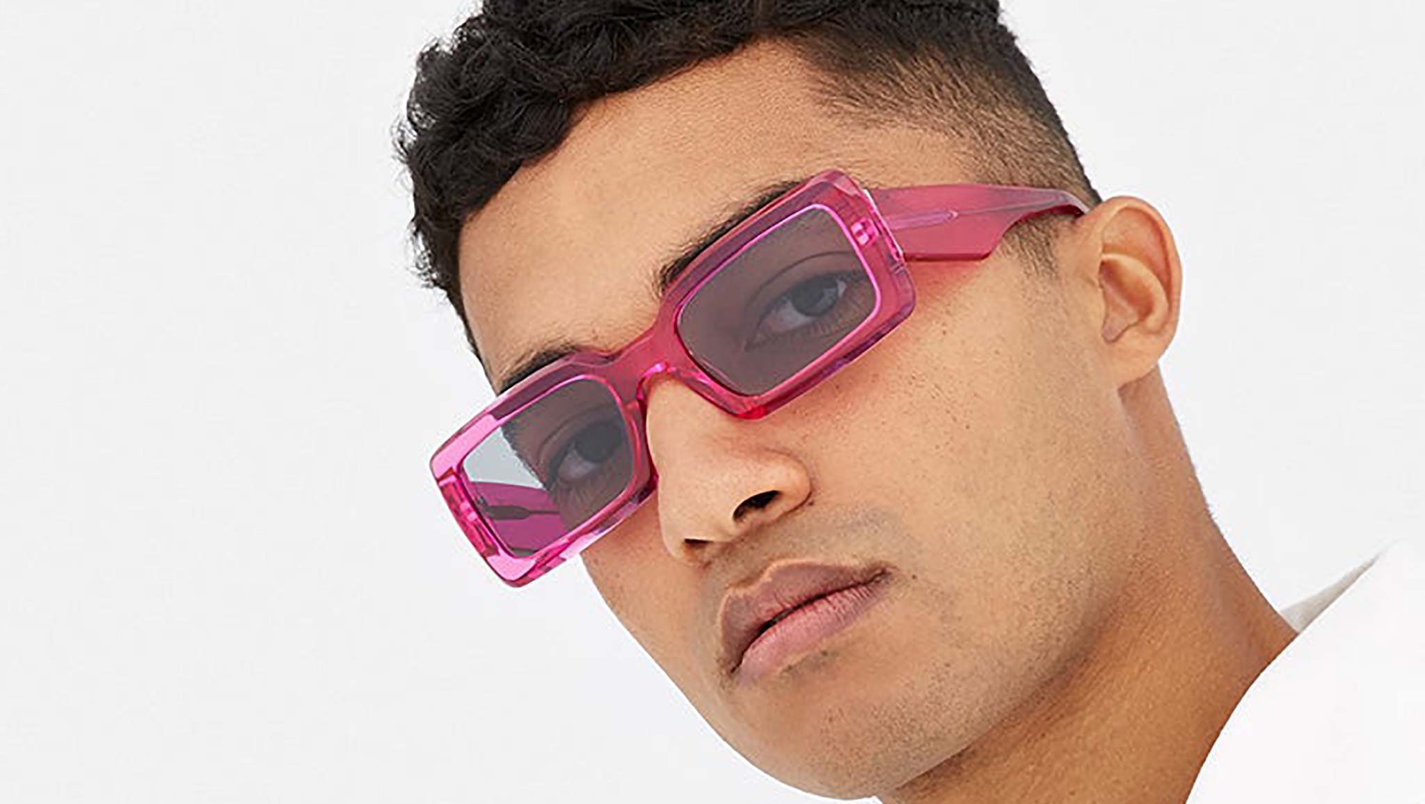 Occhiali RETROSUPERFUTURE Sacro Crystal fuchsia