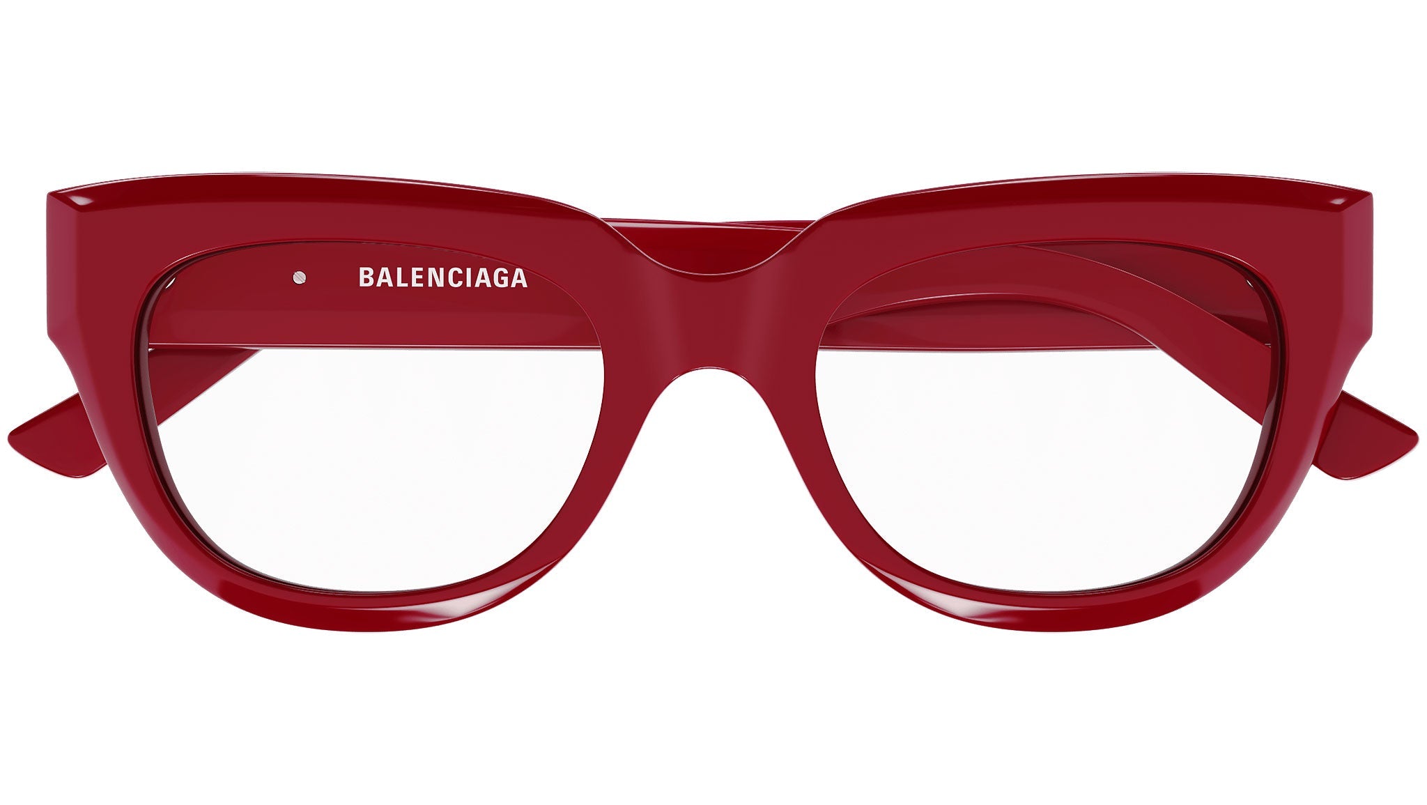 Occhiali da vista BALENCIAGA BB0239O Shiny solid red