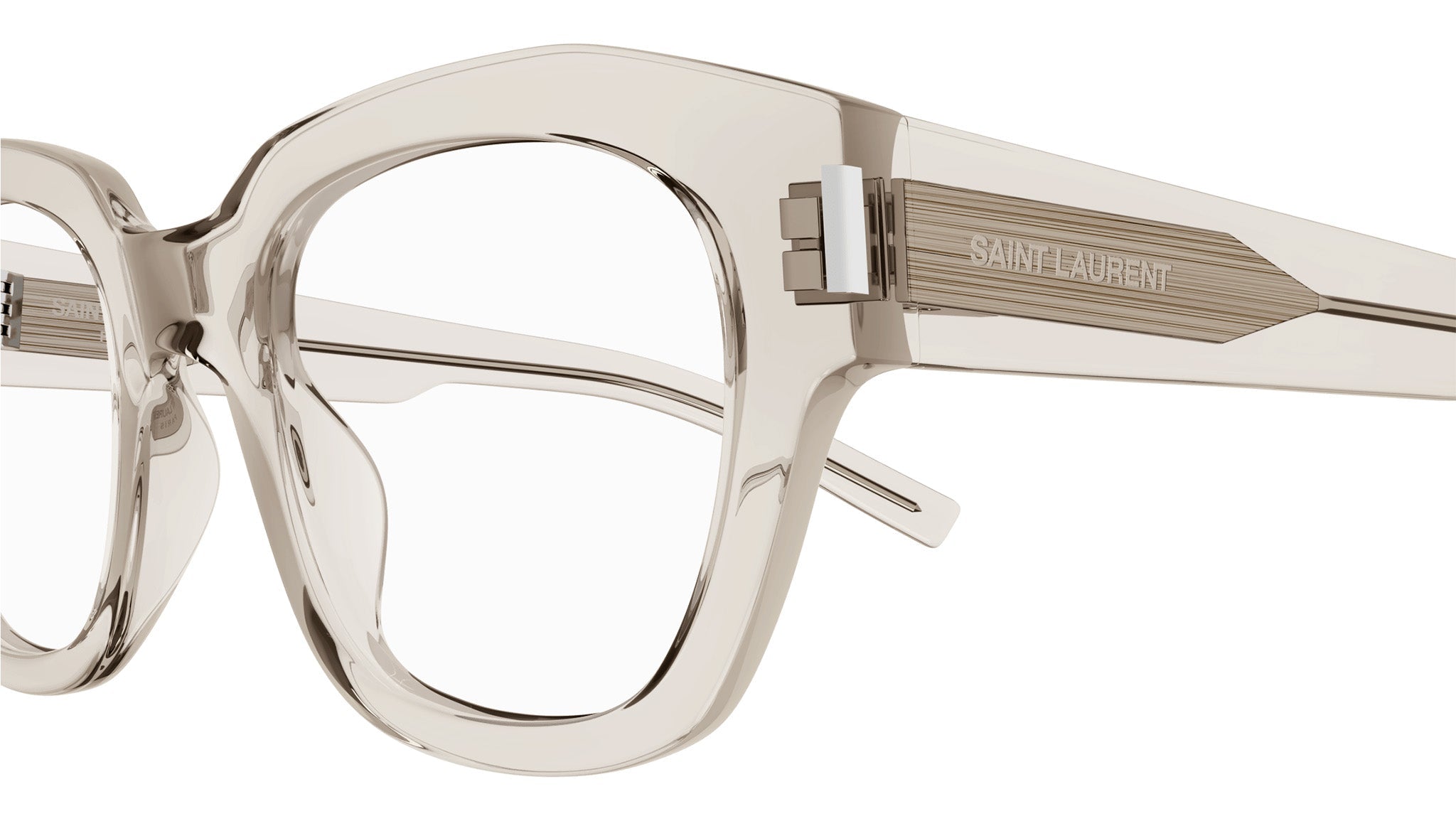 Occhiali da vista SAINT LAURENT SL640 Shiny transparent cream