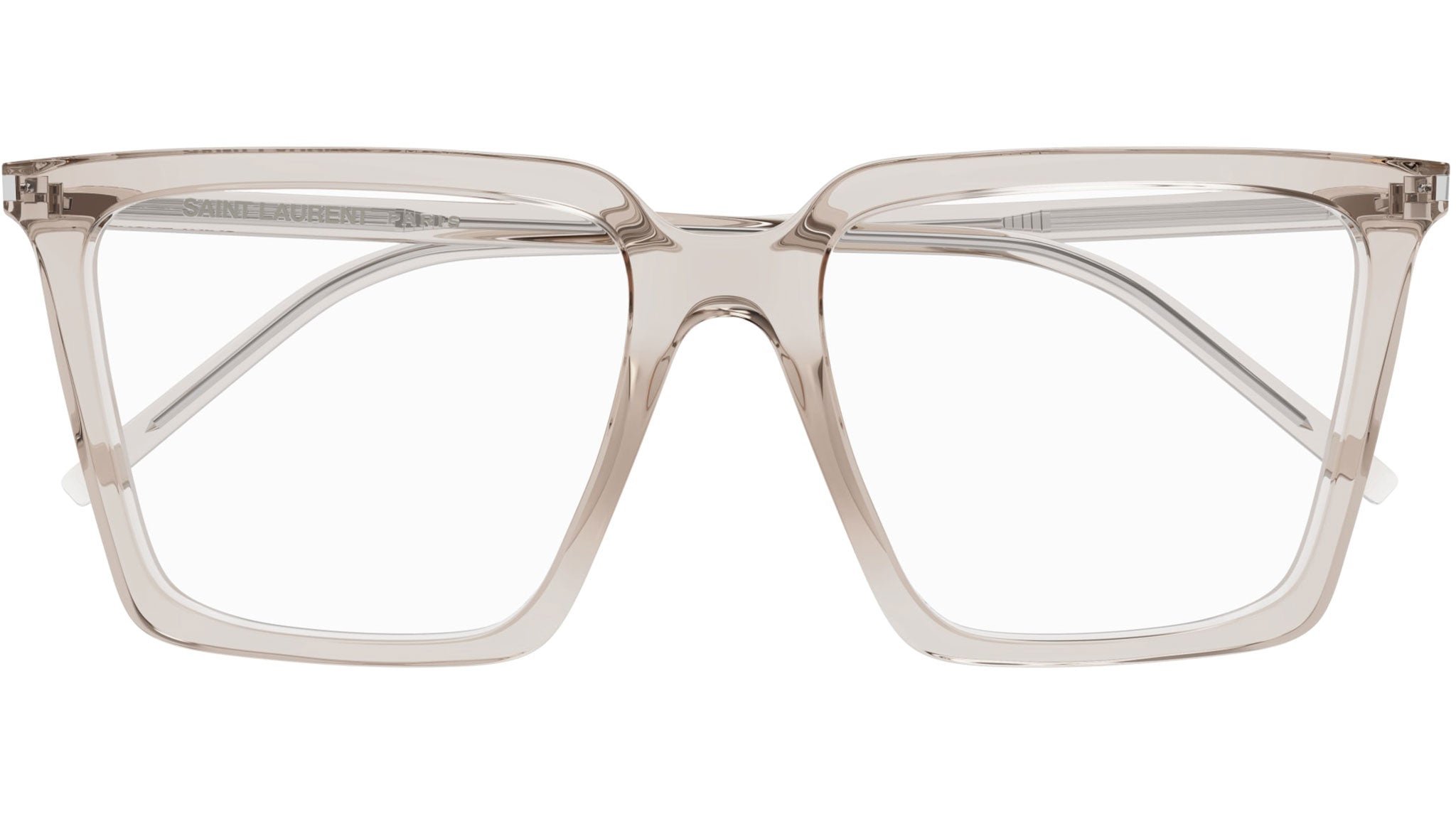 Occhiali da vista SAINT LAURENT SL474 Shiny transparent powder