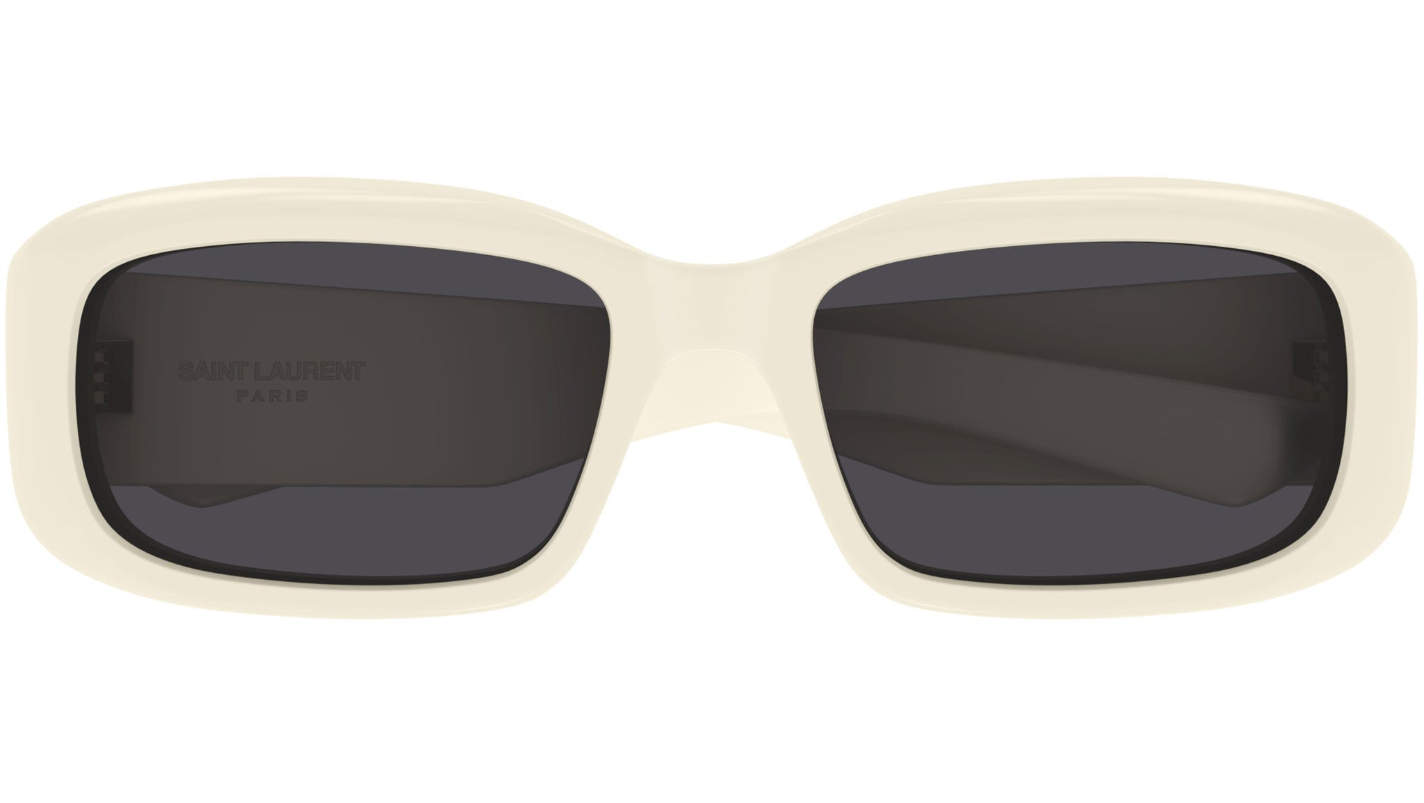 Occhiali da sole SAINT LAURENT SL809 Shiny solid ivory