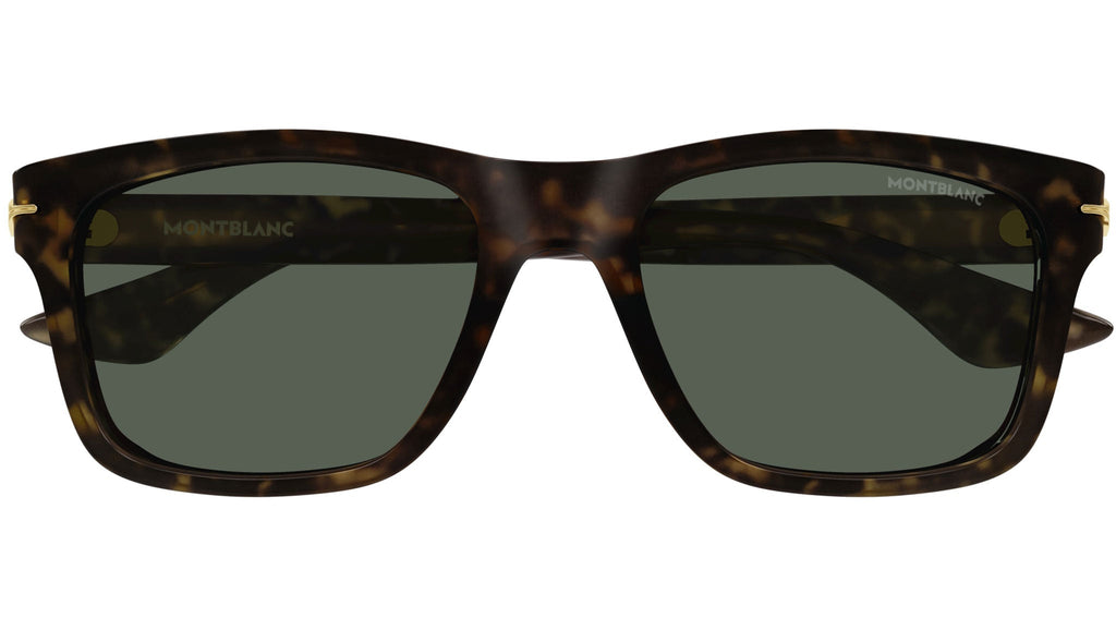 Occhiali da sole MONTBLANC MB0263S Shiny dark havana