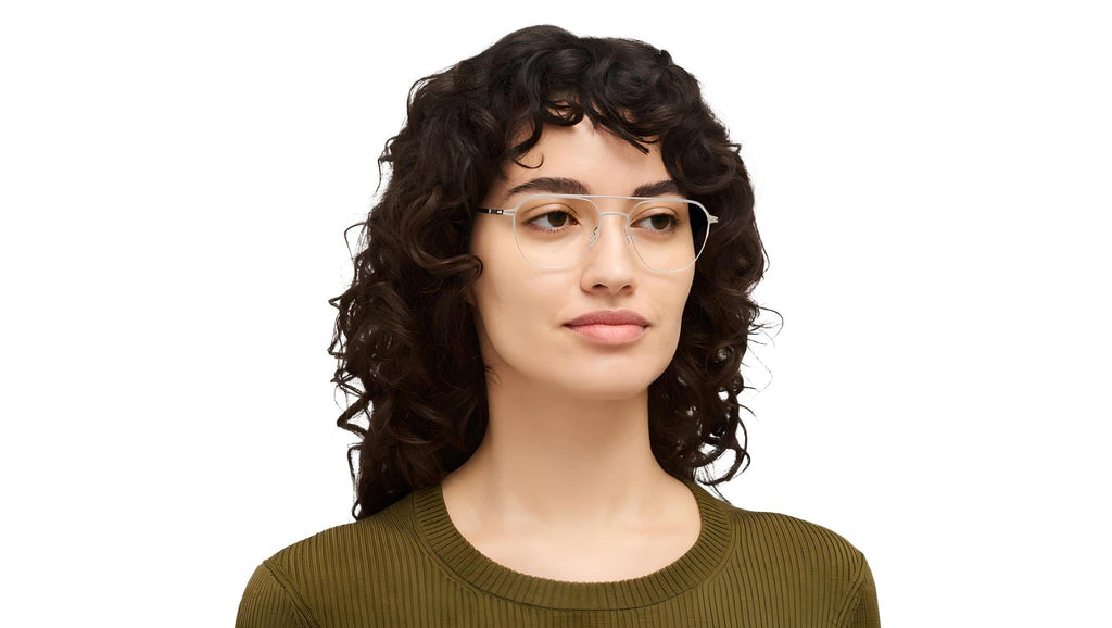 Occhiali da vista MYKITA IMBA Shiny silver