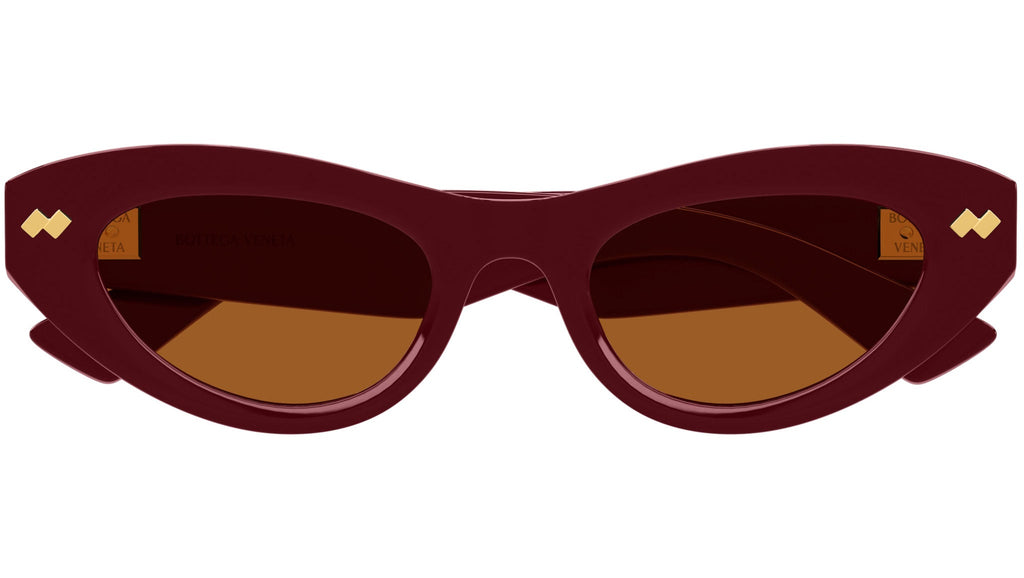 Occhiali da sole BOTTEGA VENETA BV1350S Shiny solid burgundy